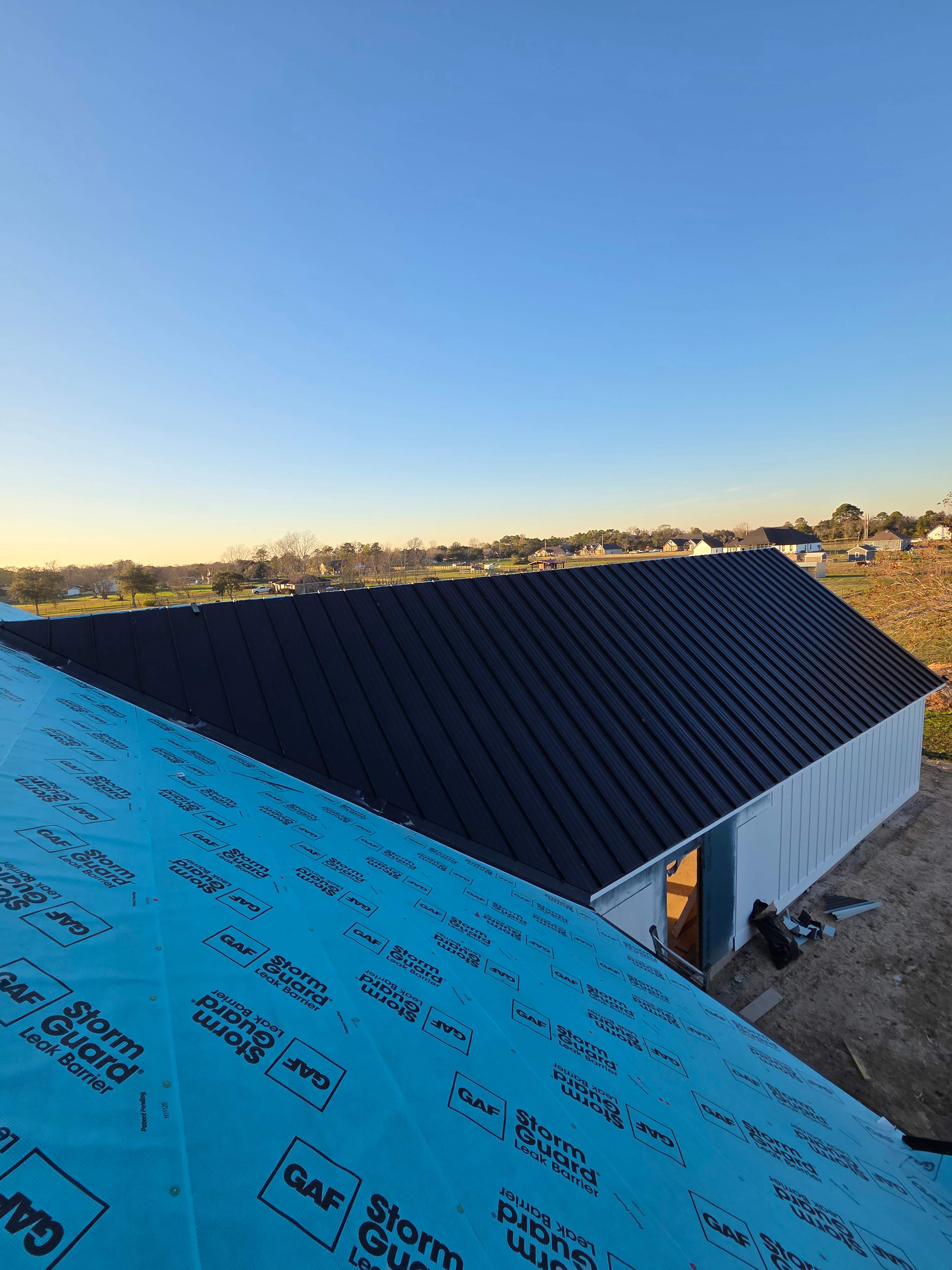 Project in Sante Fe, TX by True Line Roofing and Exteriors