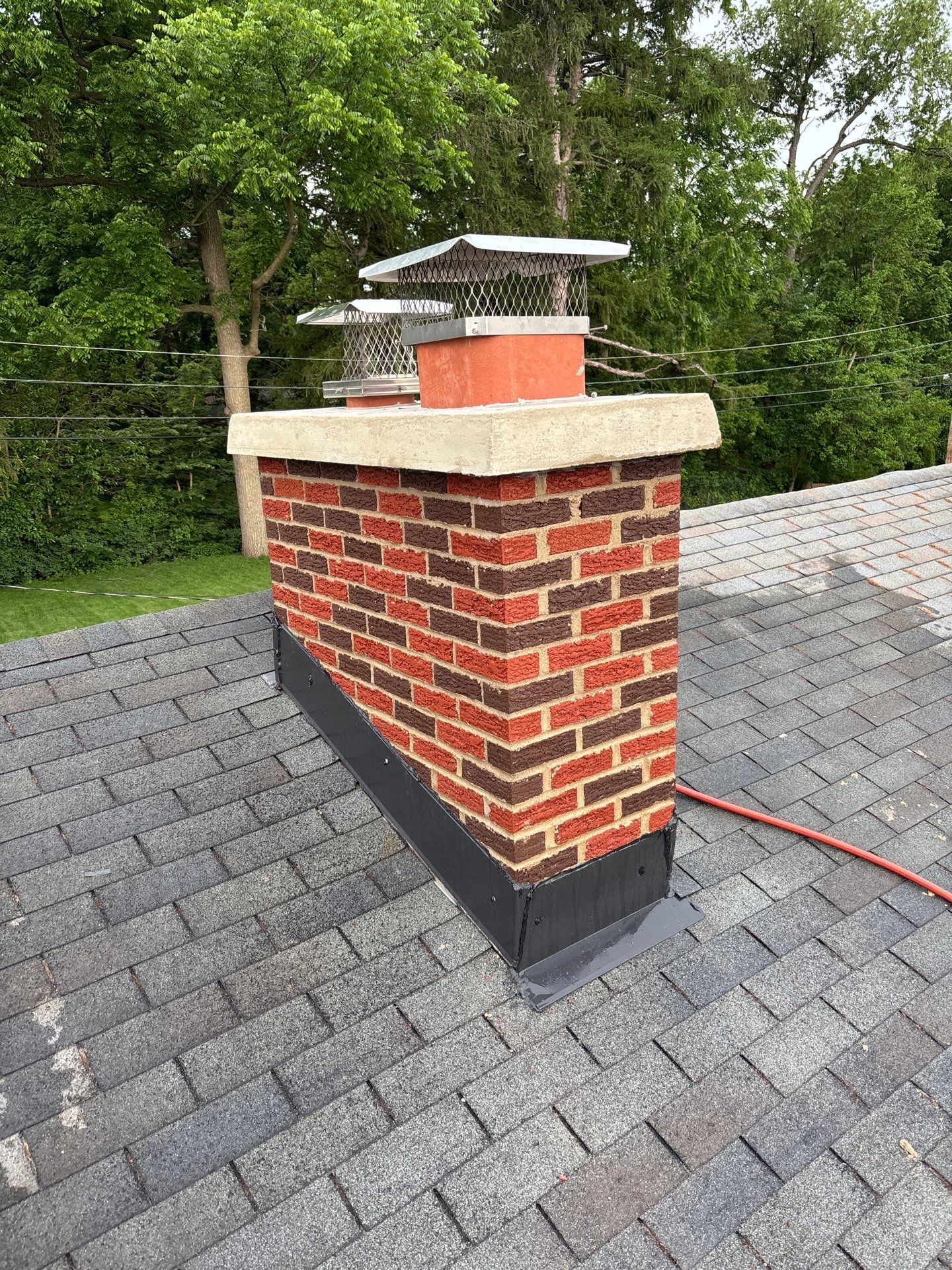 Complete Chimney Tear Down & Rebuild by Leonard and Sons Building Services, Inc.