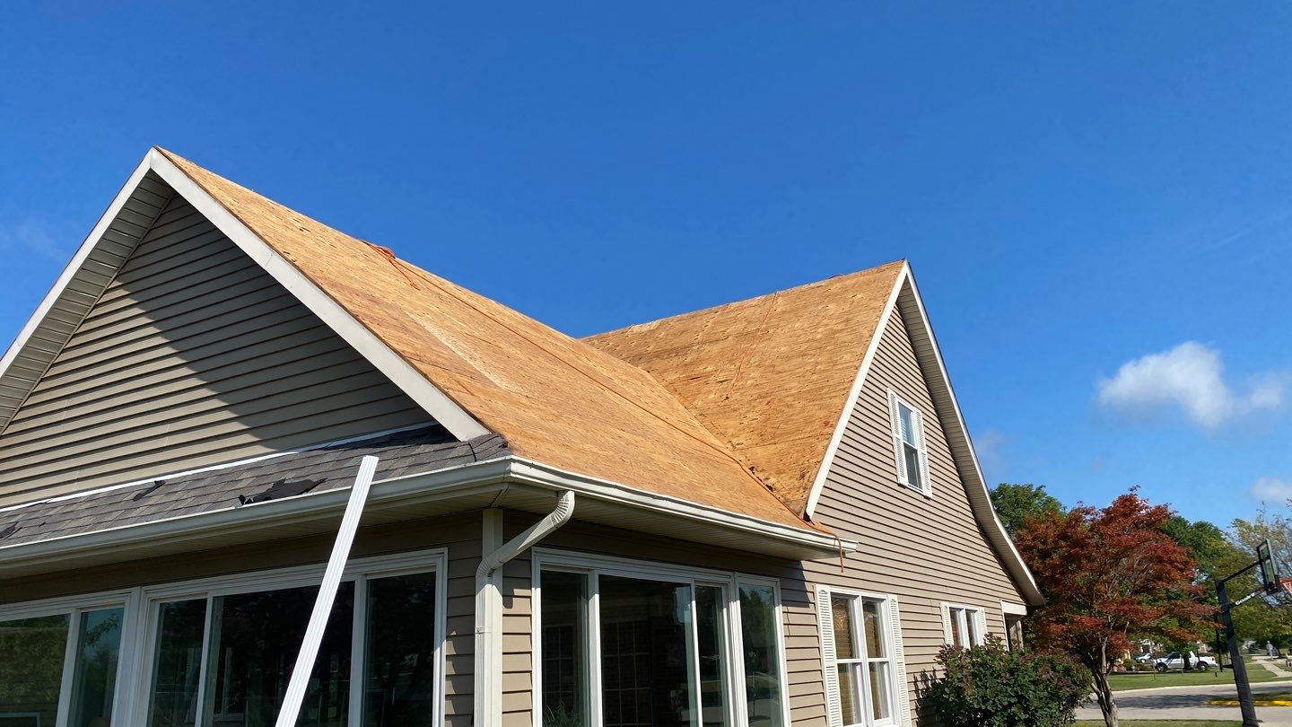Residential Roofing Installation using GAF Timberline HDZ Weathered Wood by Nitro Roofing and Construction
