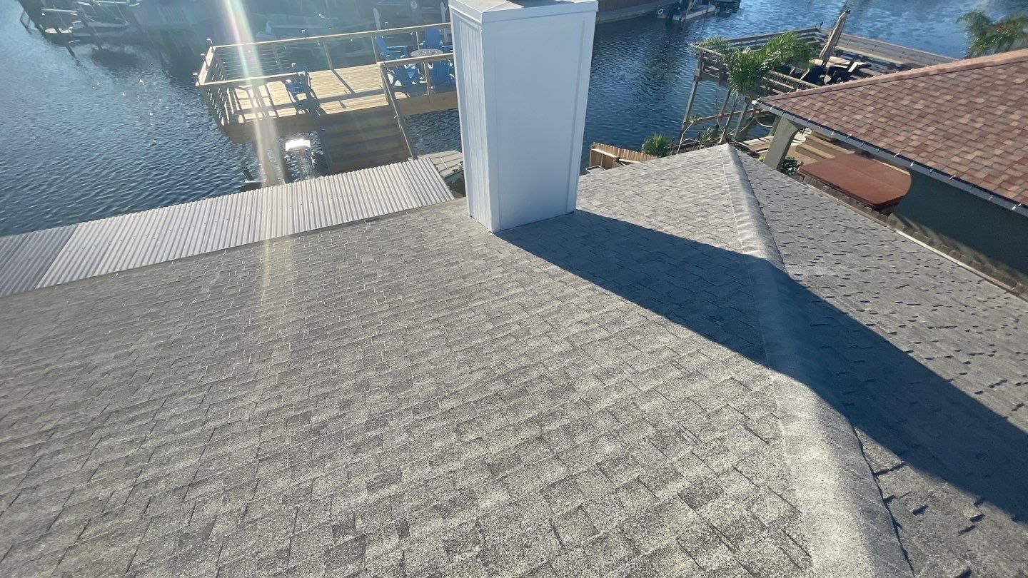 Residential Roofing Installation using Architectural Dimensional Shingles by Lighthouse Roofing