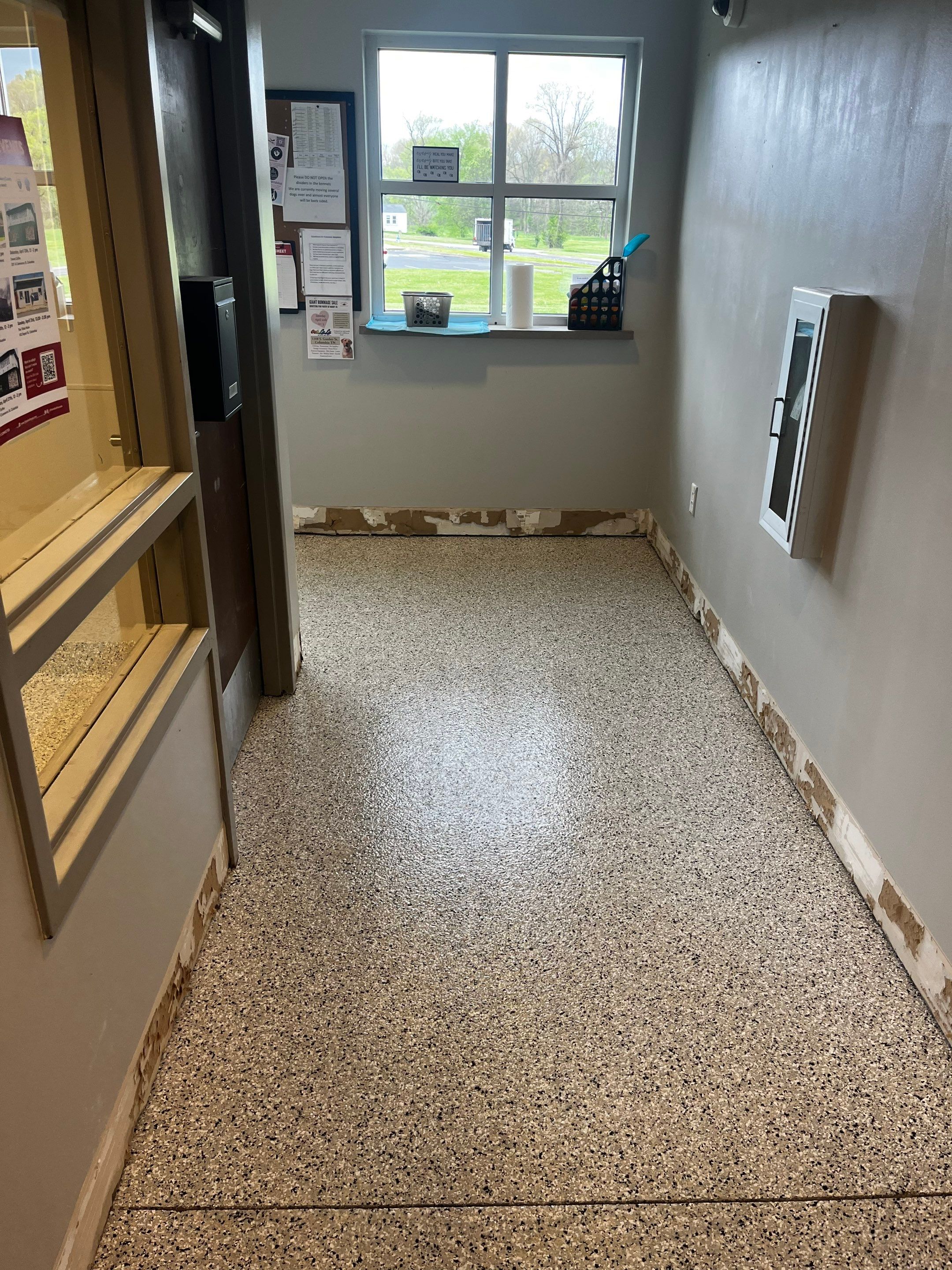 Commercial Floor Coating using Cabin Fever by My Garage Floor Guys