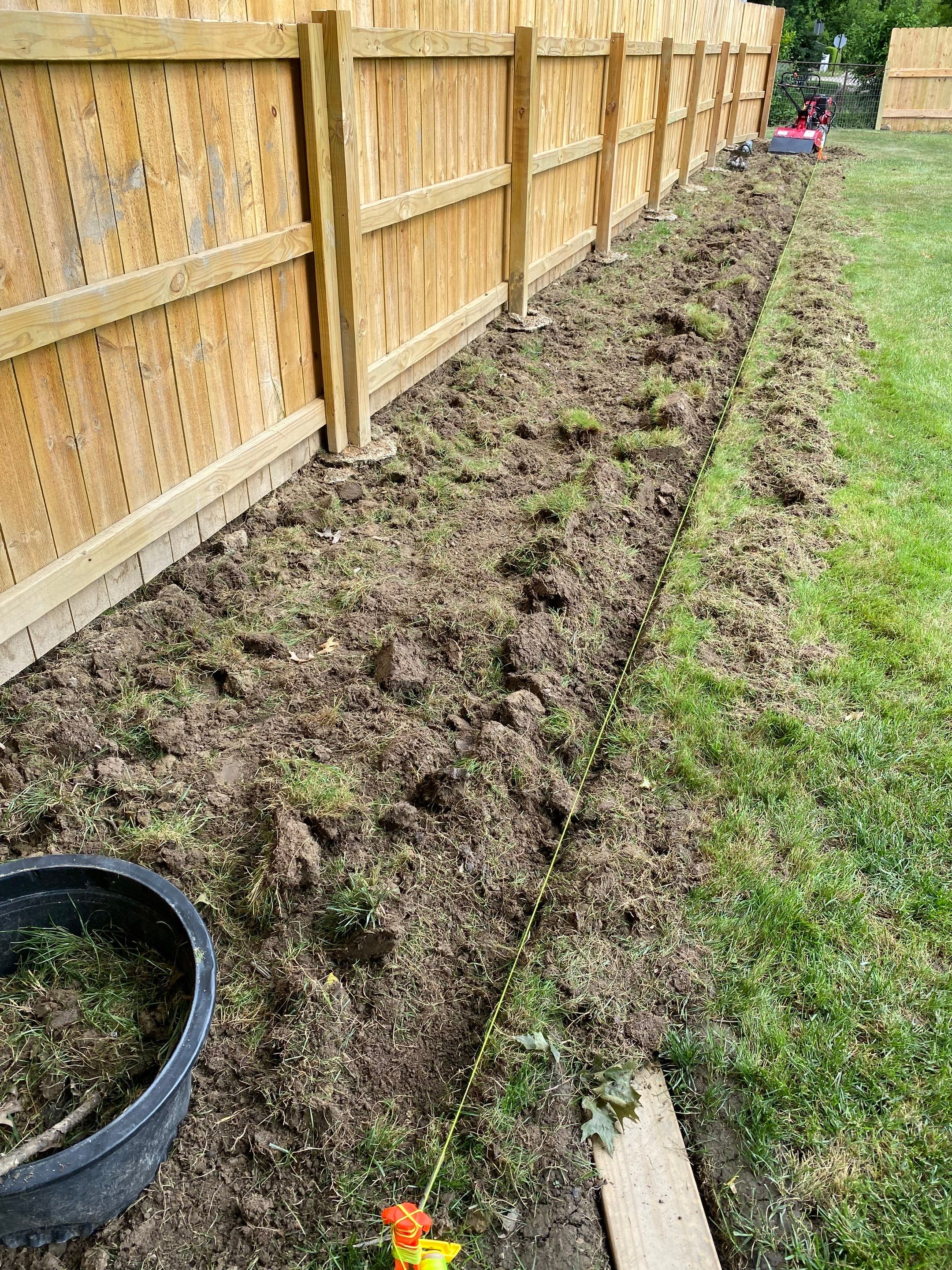 Redbud Fence Project  by Elm Rose Gardens