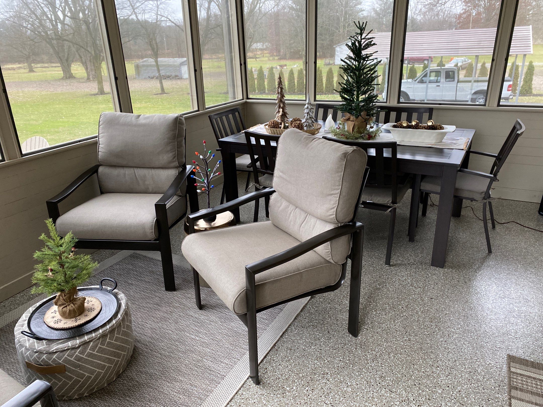 Sunroom in Pebble Beach - Columbiana, OH by Alexander Concrete Coatings