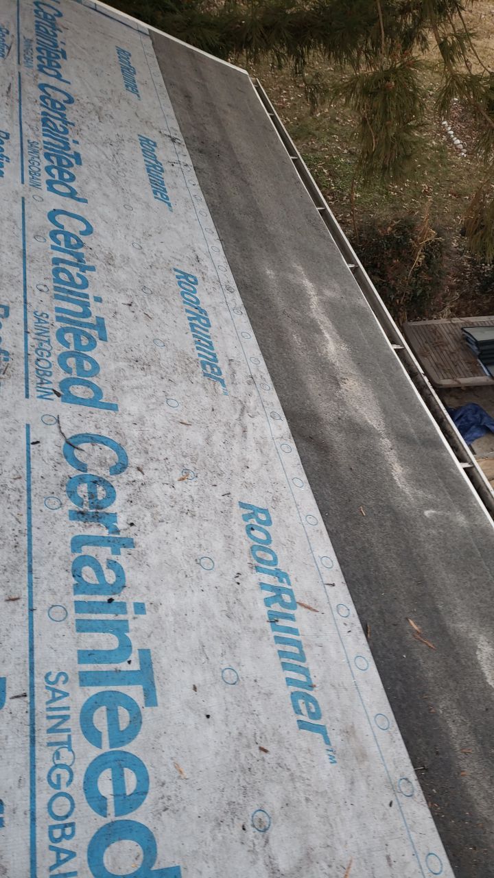 Burke Certainteed Landmark Pro MD Colonial Slate New Roof Installation by RM Banning, Inc.