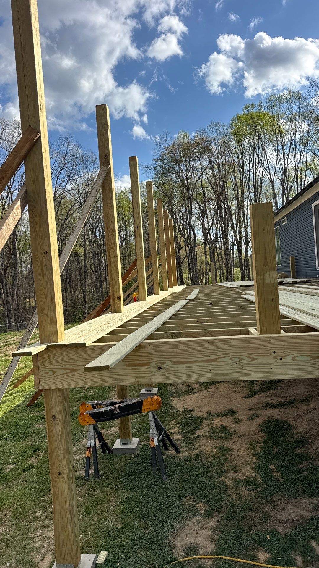 Custom Covered Deck and Porch Construction in Ronceverte, West Virginia by Walnut Hollow Decks & Outdoor Living