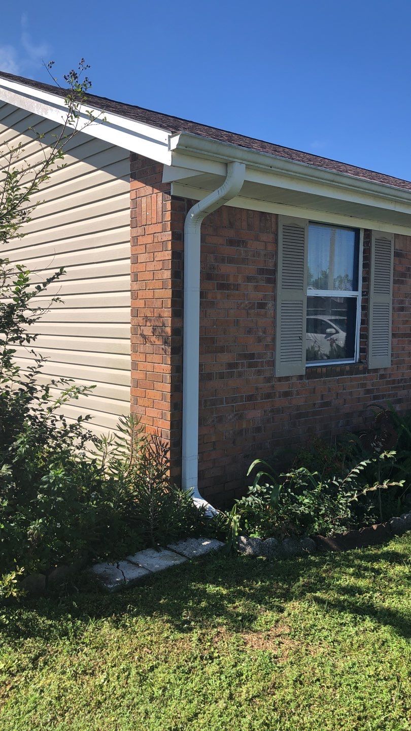 Gutter Installation using K-Style Gutters by Gutter Professors