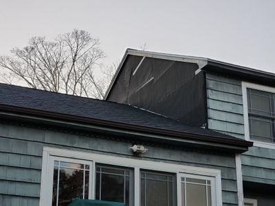 Residential Roofing Installation using Owens Corning TruDefinition Onyx Black