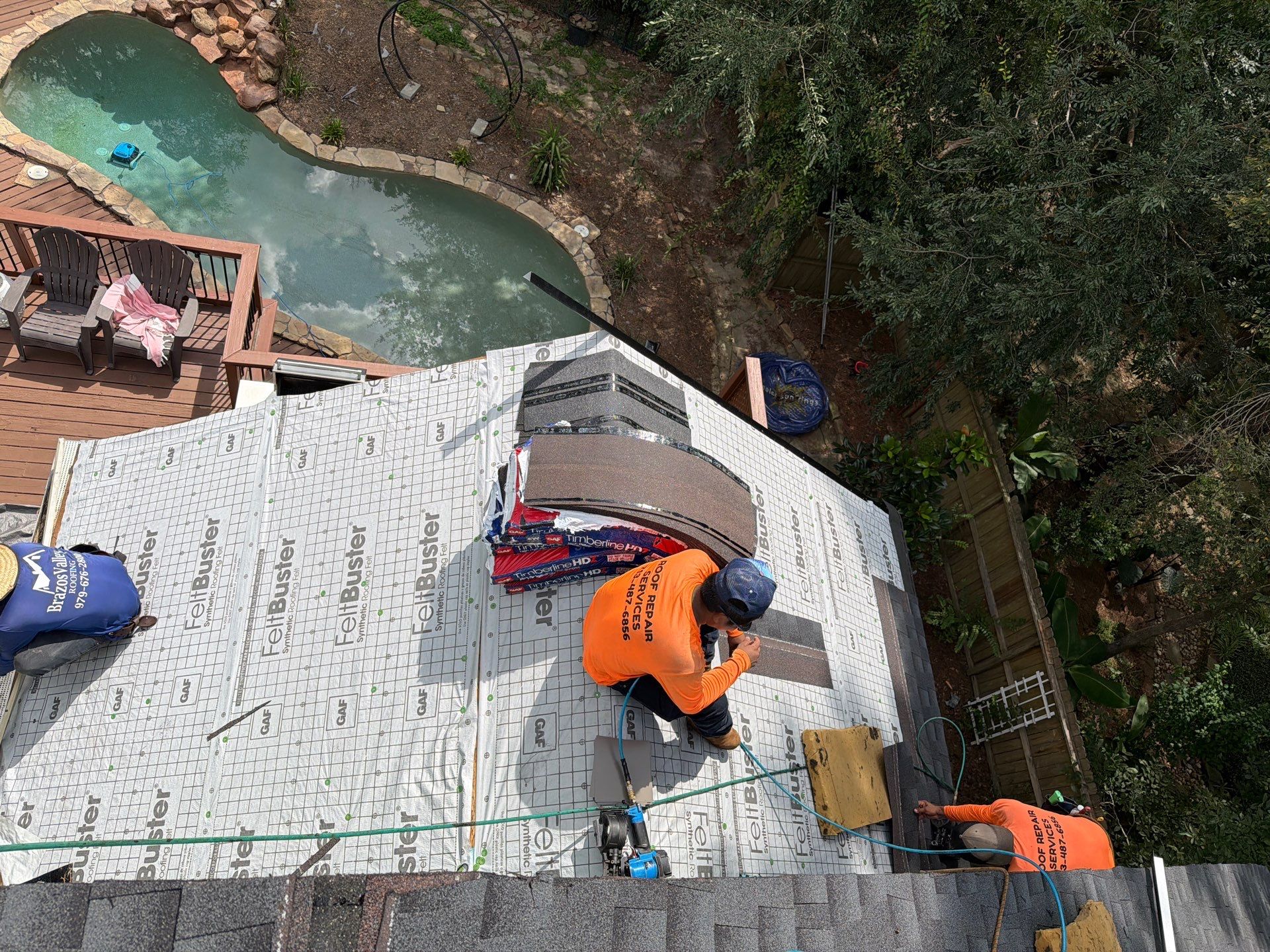 Roof Replacement in Indian Springs, Spring TX by Roof Repair Company