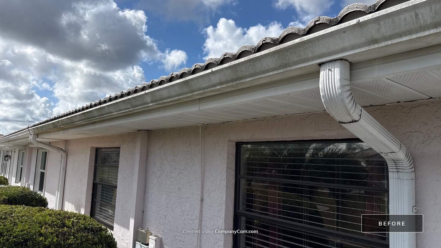 White Tile Roof Cleaning & House Wash in Fairview – Sun City Center, FL 33573 by Sunshine AquaWash
