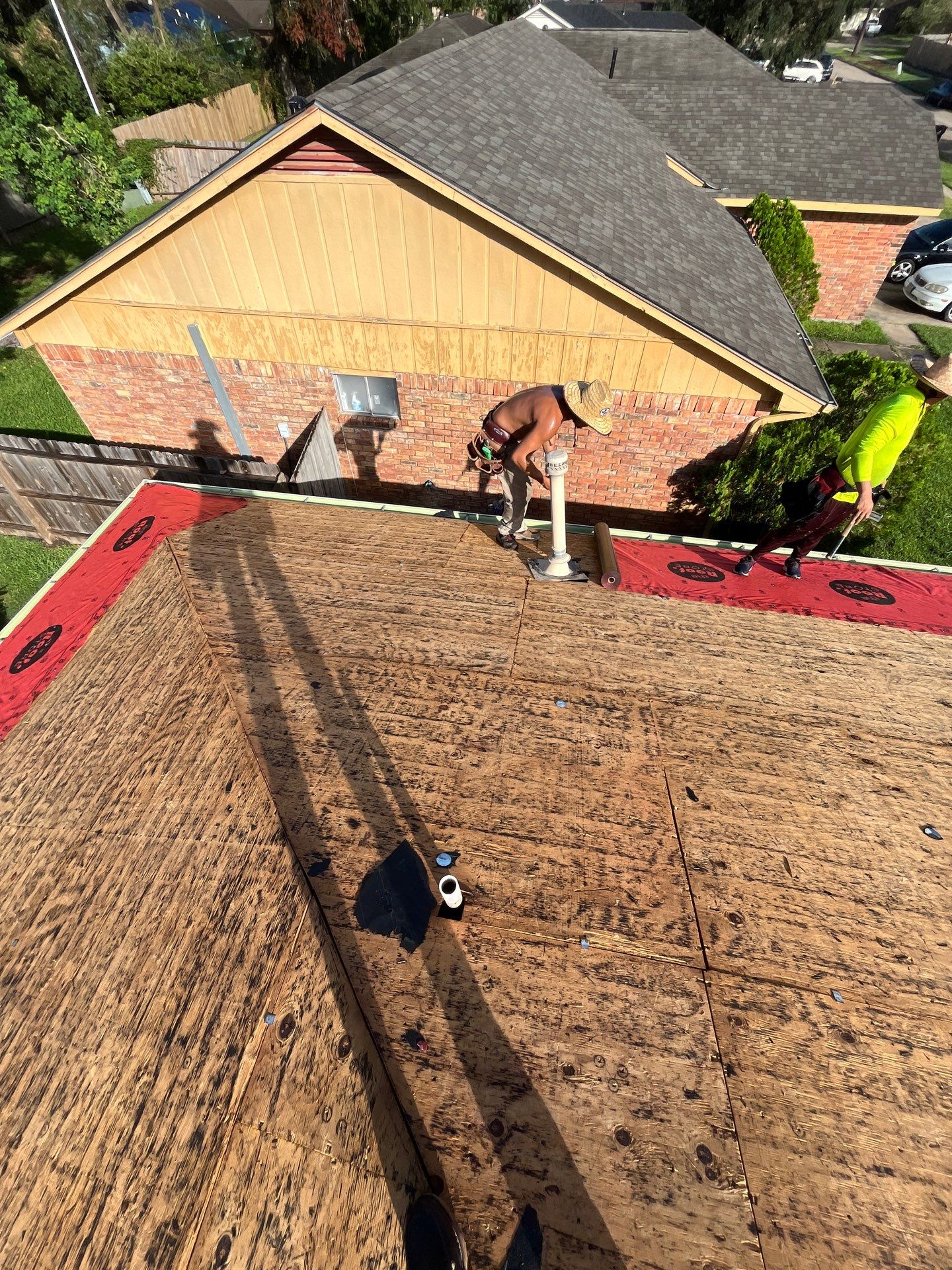Marine Veteran Reroof Project by Berry Good Roofing 