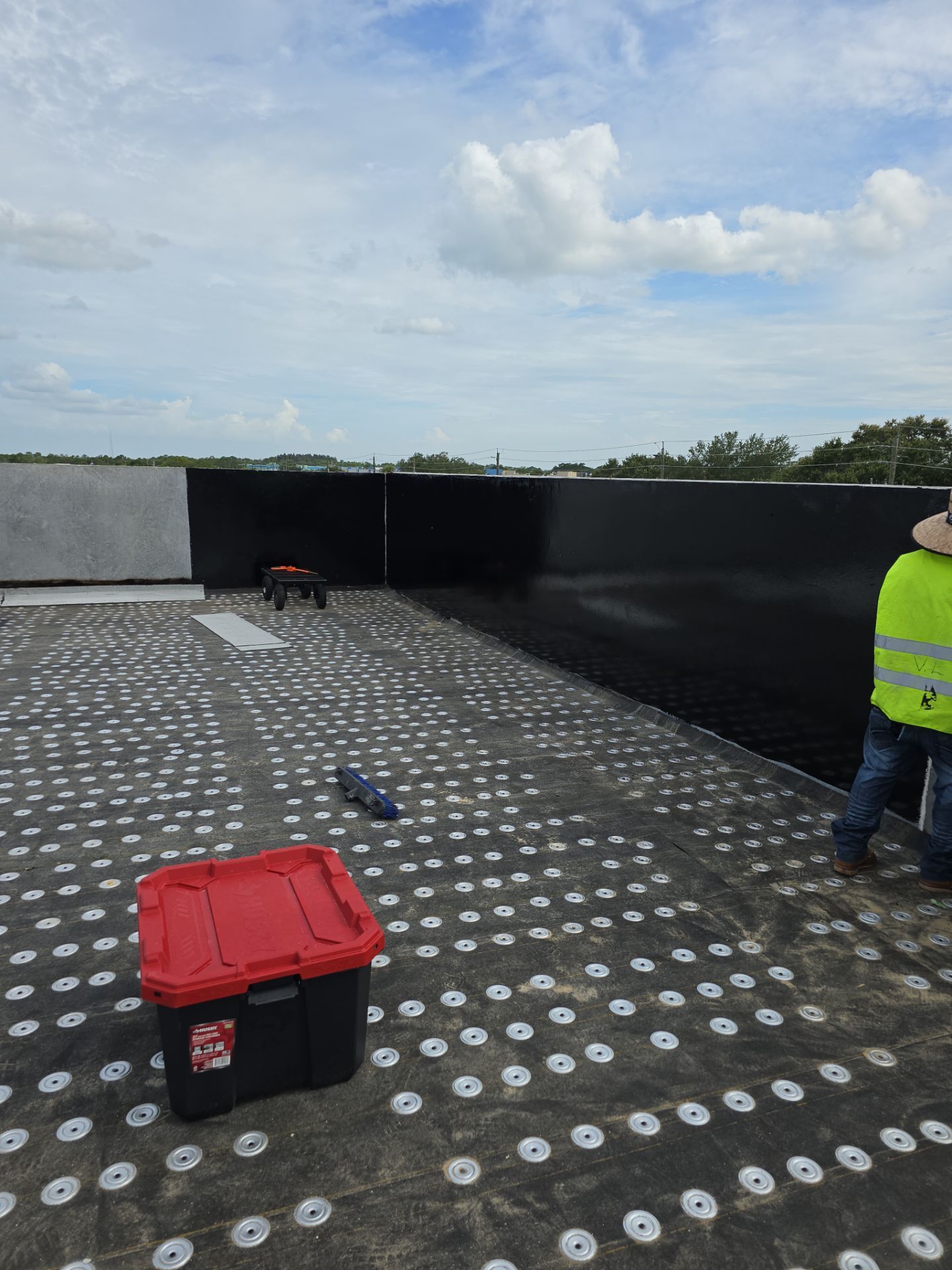 Torch Applied Modified Bitumen Roof Installation by Sailfish Roofing