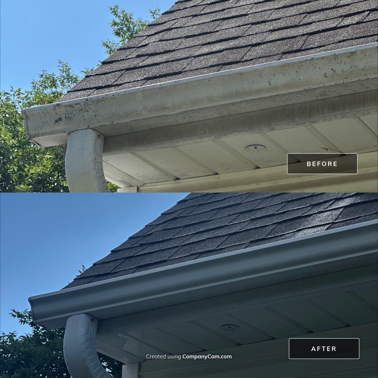 Project in Woodstock by Simmons Power & Soft Washing