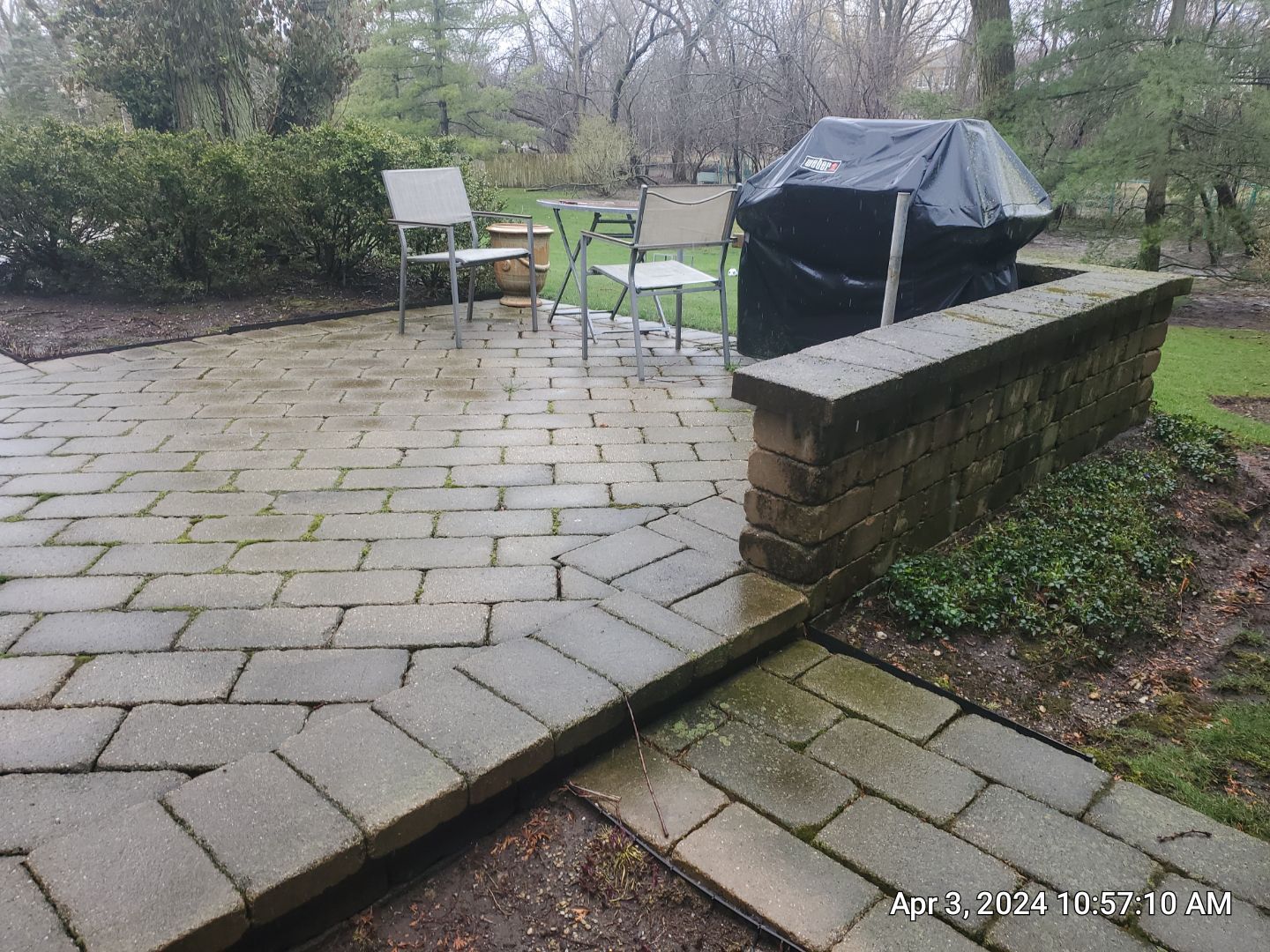 Brick paver clean, sand and seal.  using Surebond SB-1300 by Northern Power Washing LLC.