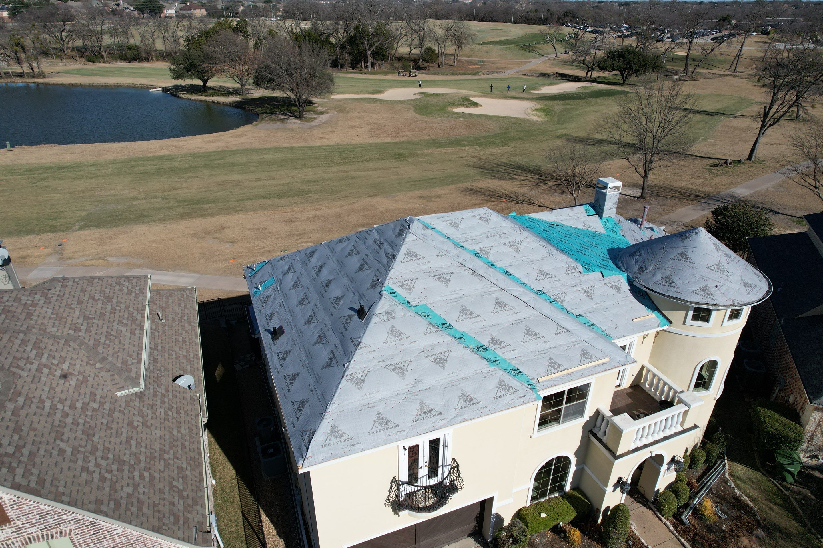 Project in Garland  by Zeus Exteriors