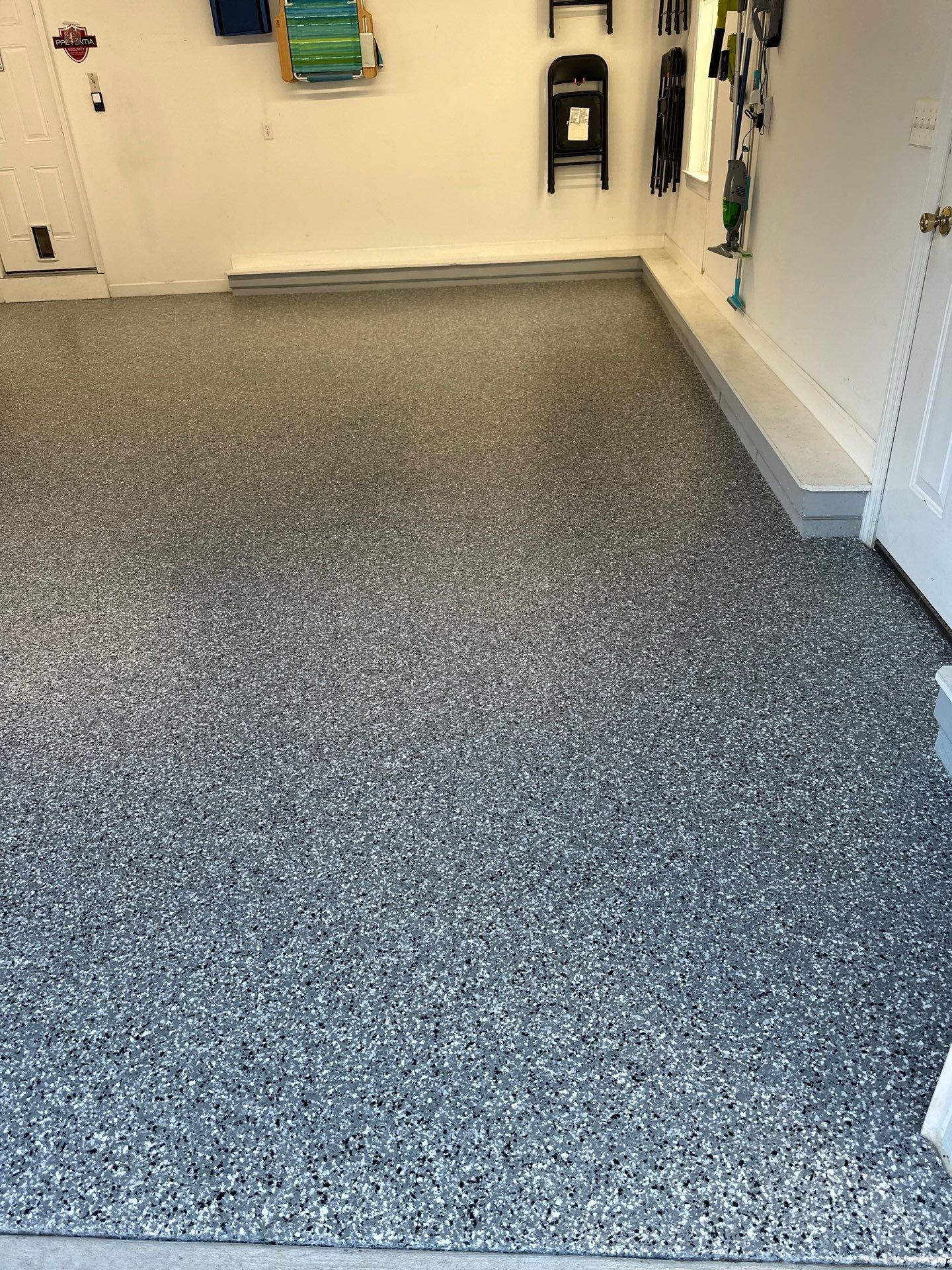 Garage Floor Coating using Wombat by My Garage Floor Guys