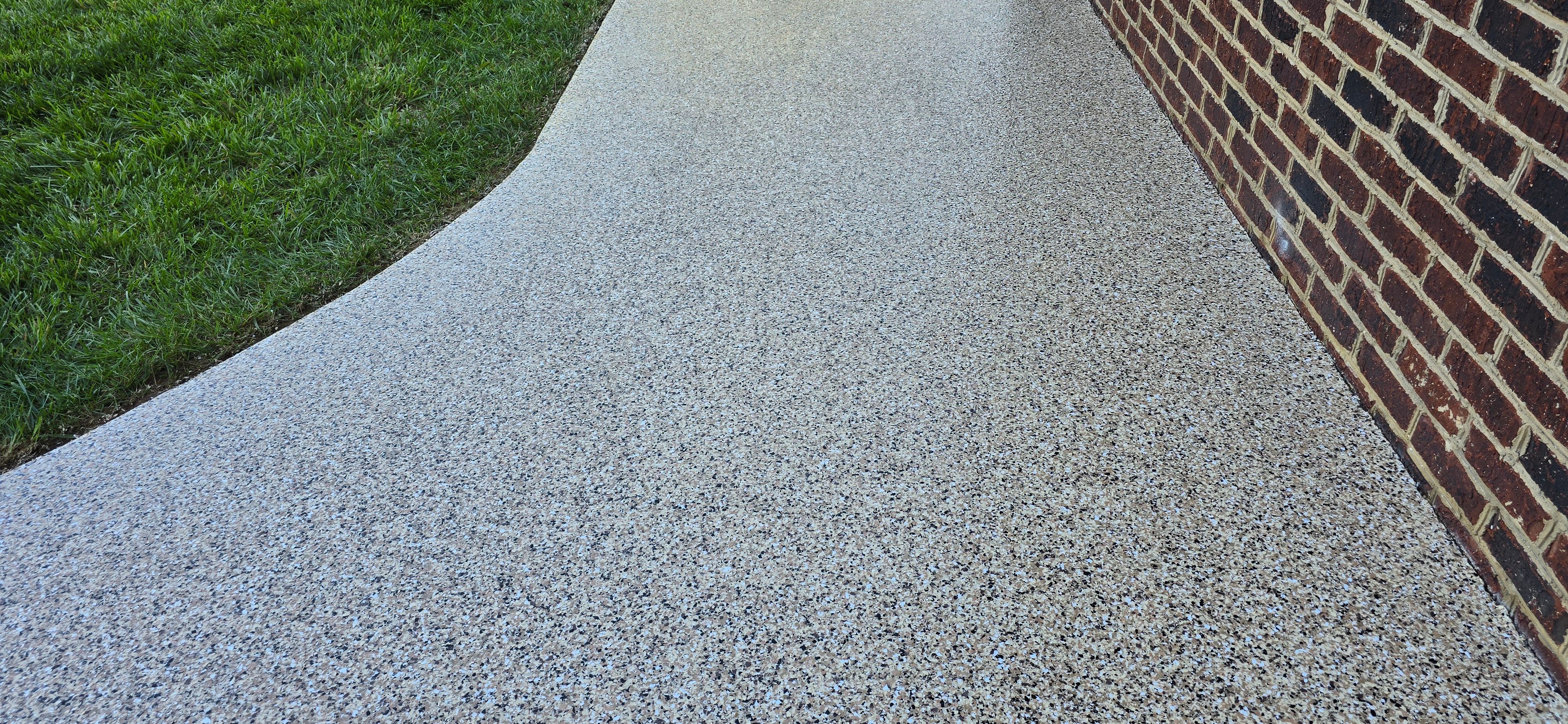 Back Patio using Saddletan by Elite Floor Solutions