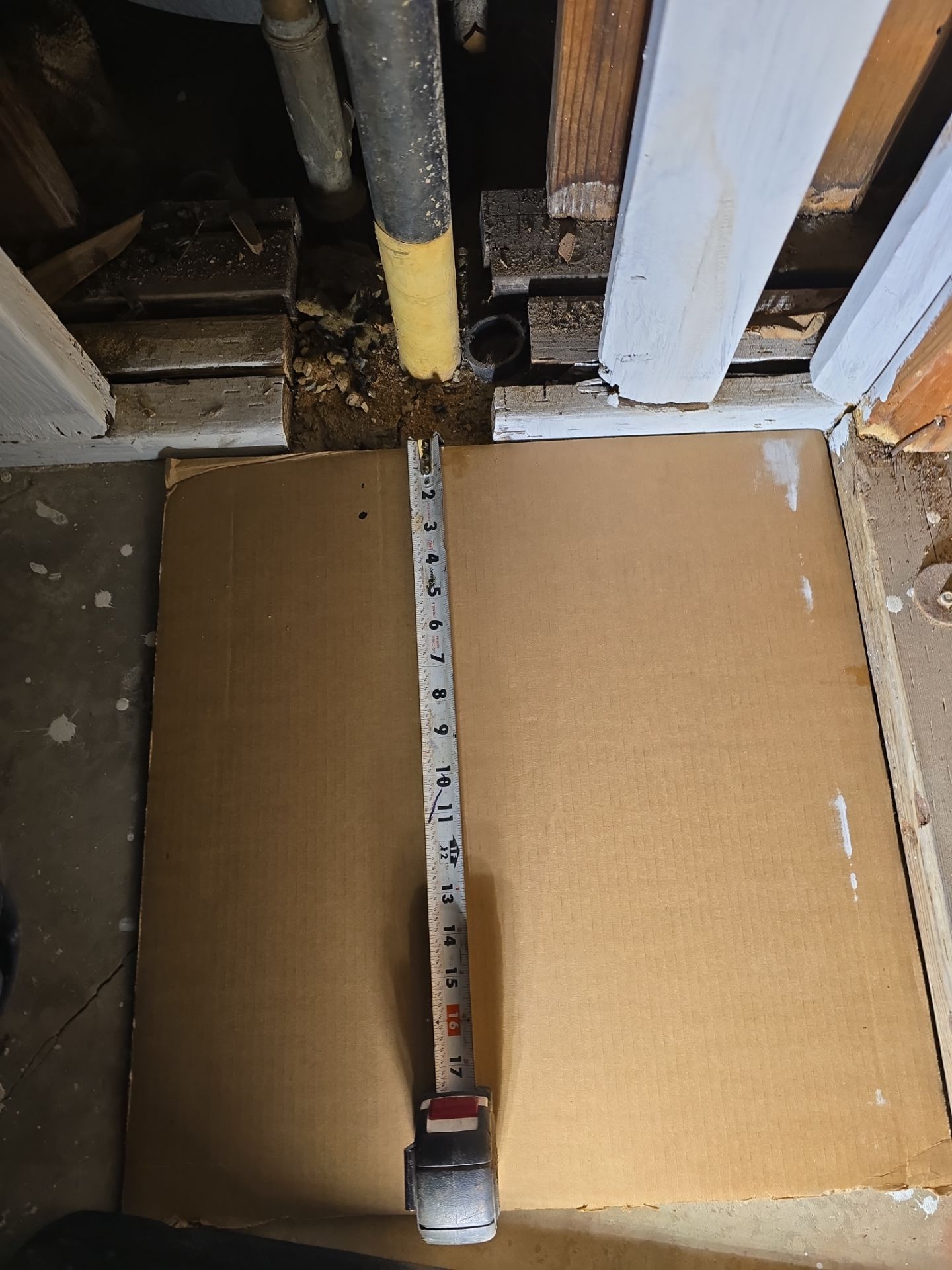 Shower Tub Installation with Underground Plumbing by Us Plumbing 