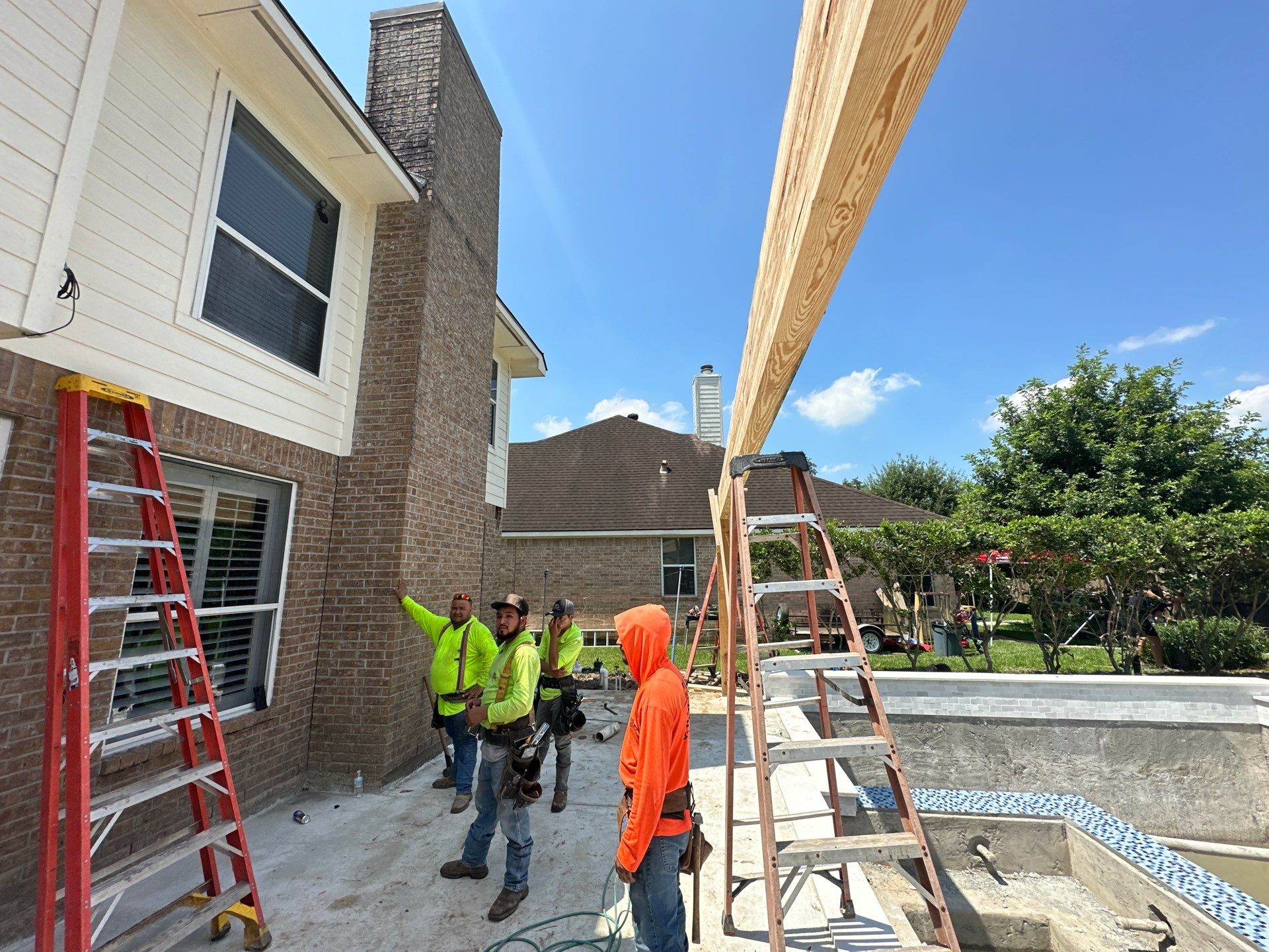 Patio Cover in Cinco Ranch by SophAlx LLC