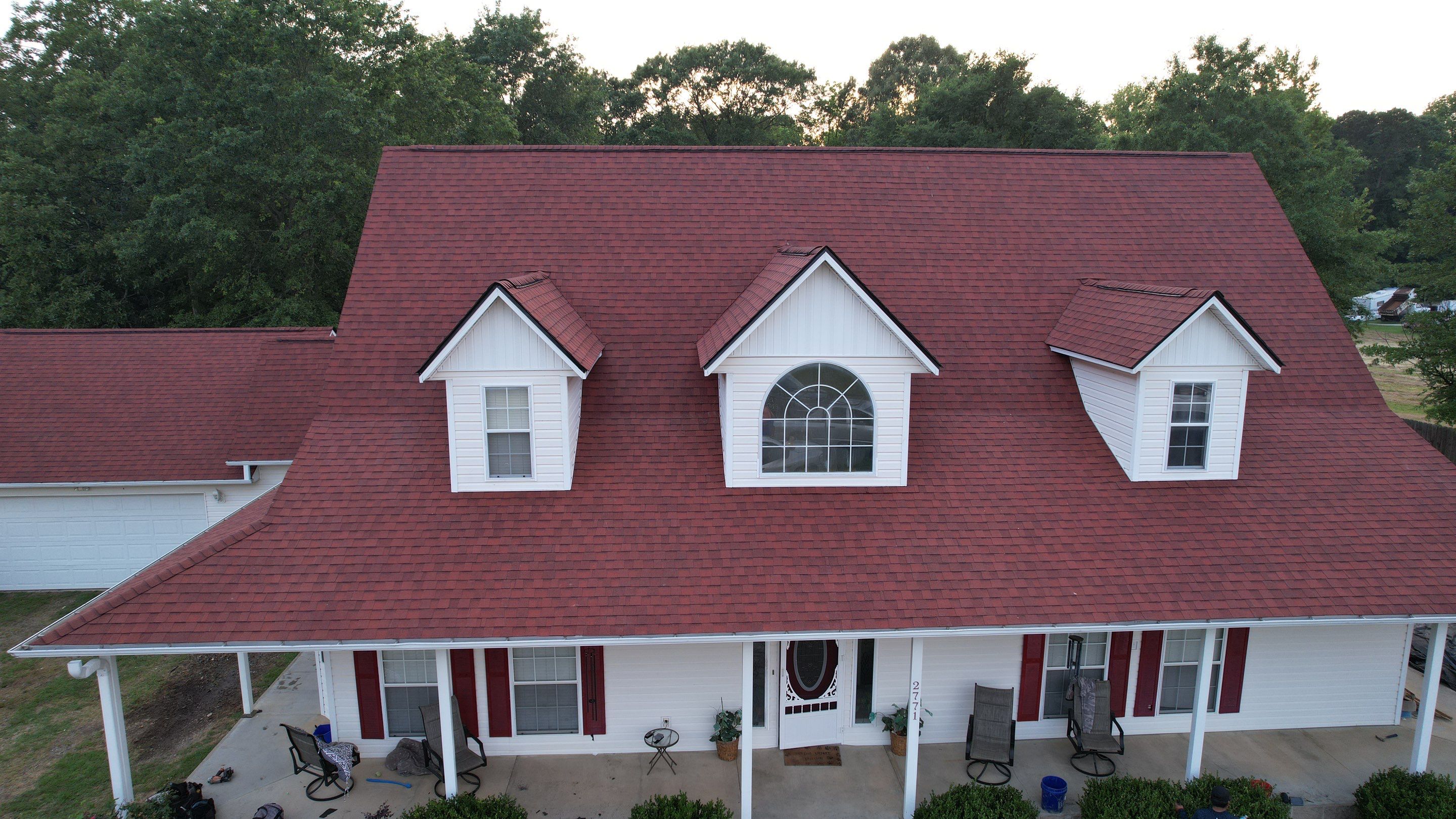 Residential Roofing Installation using GAF Timberline HDZ by Hostetler Roofing