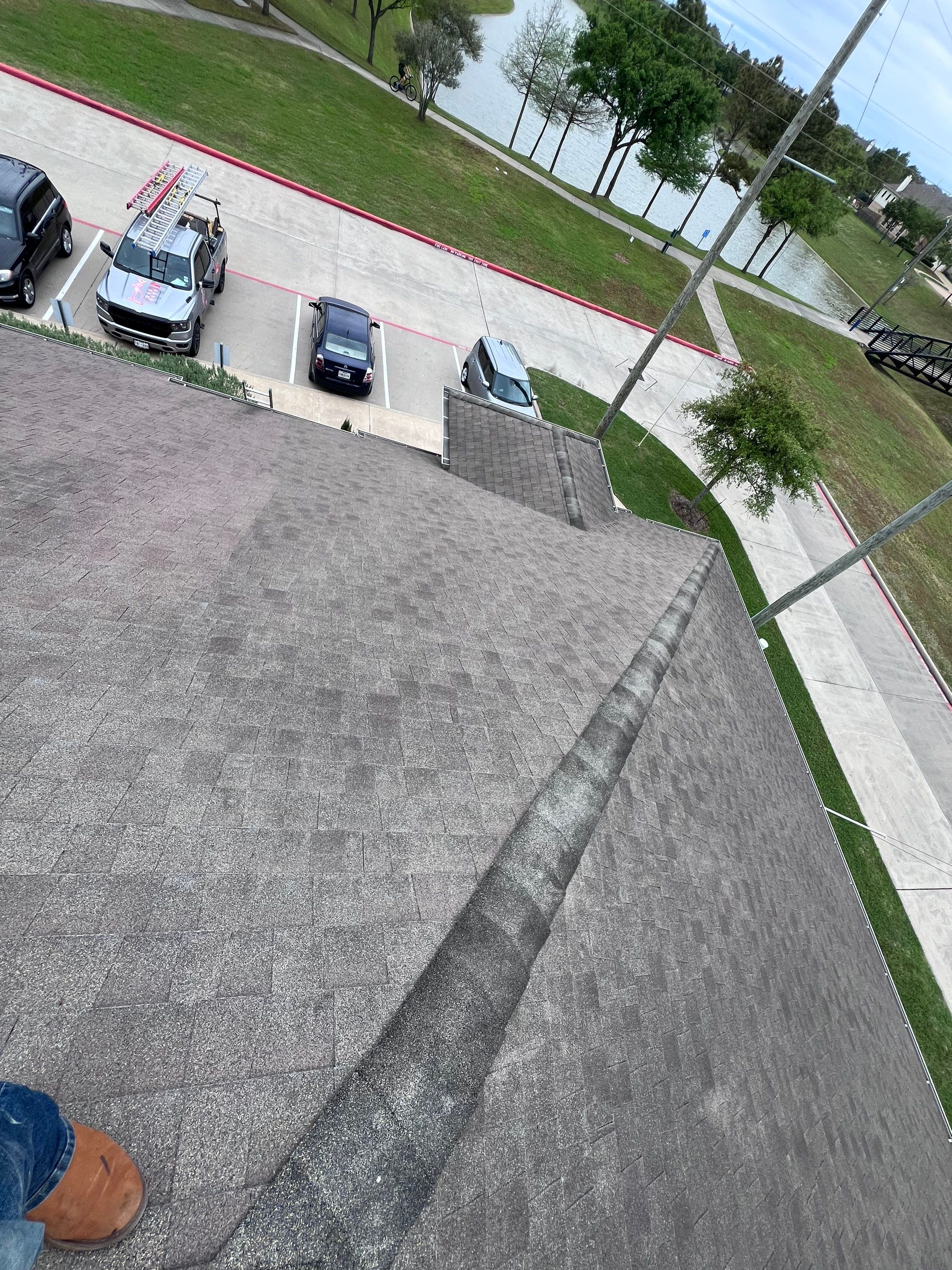 Residential Roofing Repair using Owen's Corning Duration (Lifetime) Shingles by Roof Repair Company