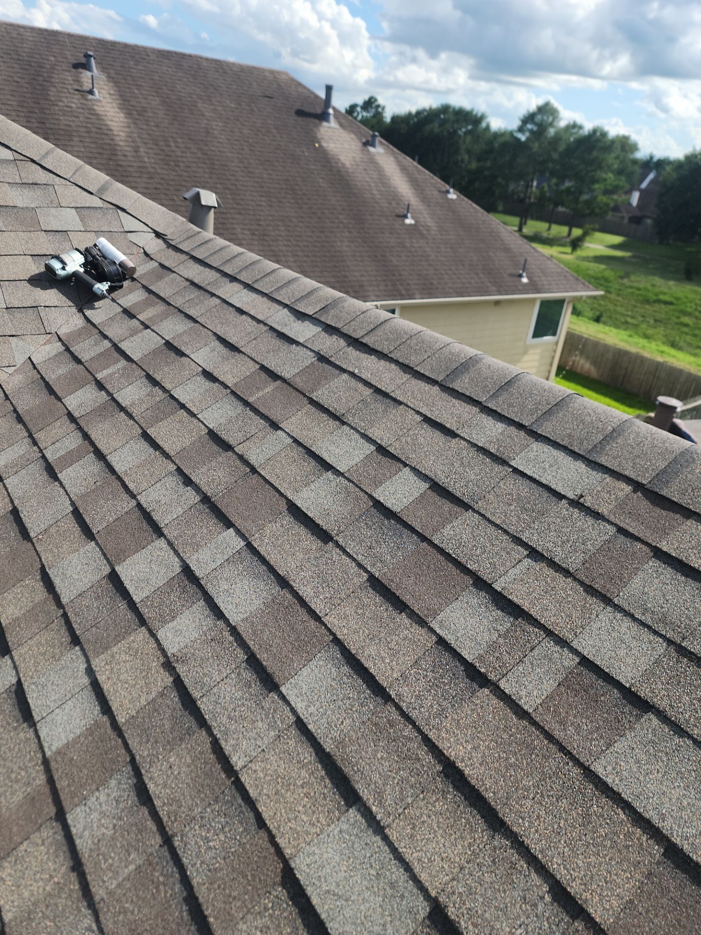 Residential Roofing Installation using Owen's Corning Duration (Lifetime) Shingles by Roof Repair Company