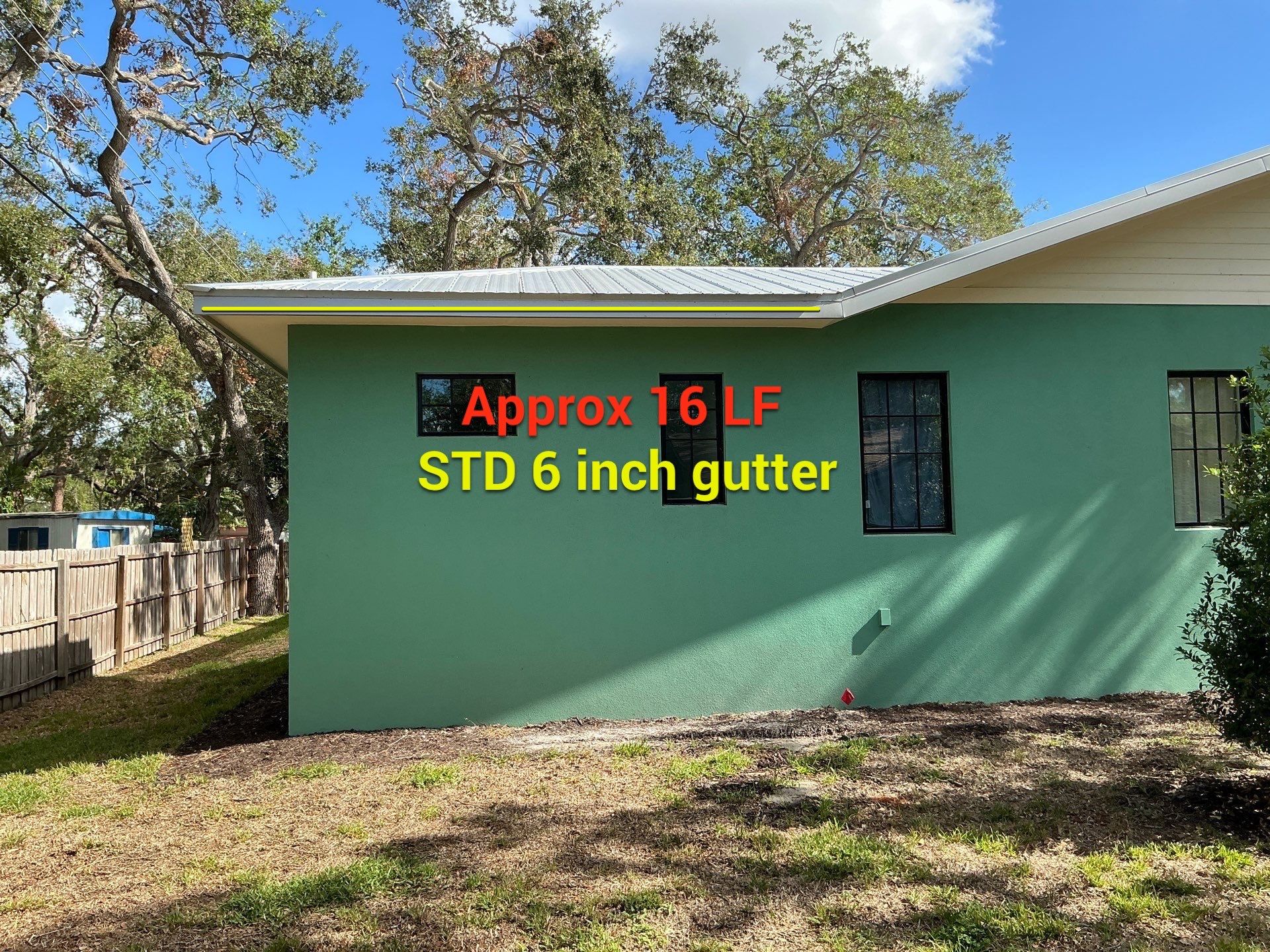 Modern Gutter Styles in Sarasota FL by Gutter Professors