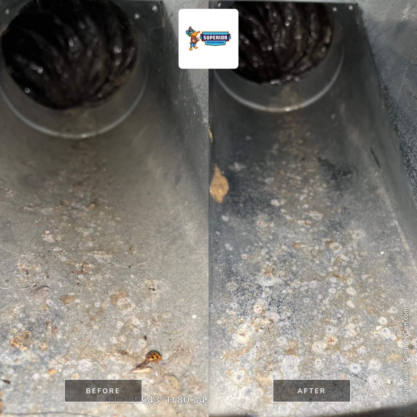 Air Duct Cleaning With a Vacuum Truck in Mercer, PA by Superior Air Duct Cleaning