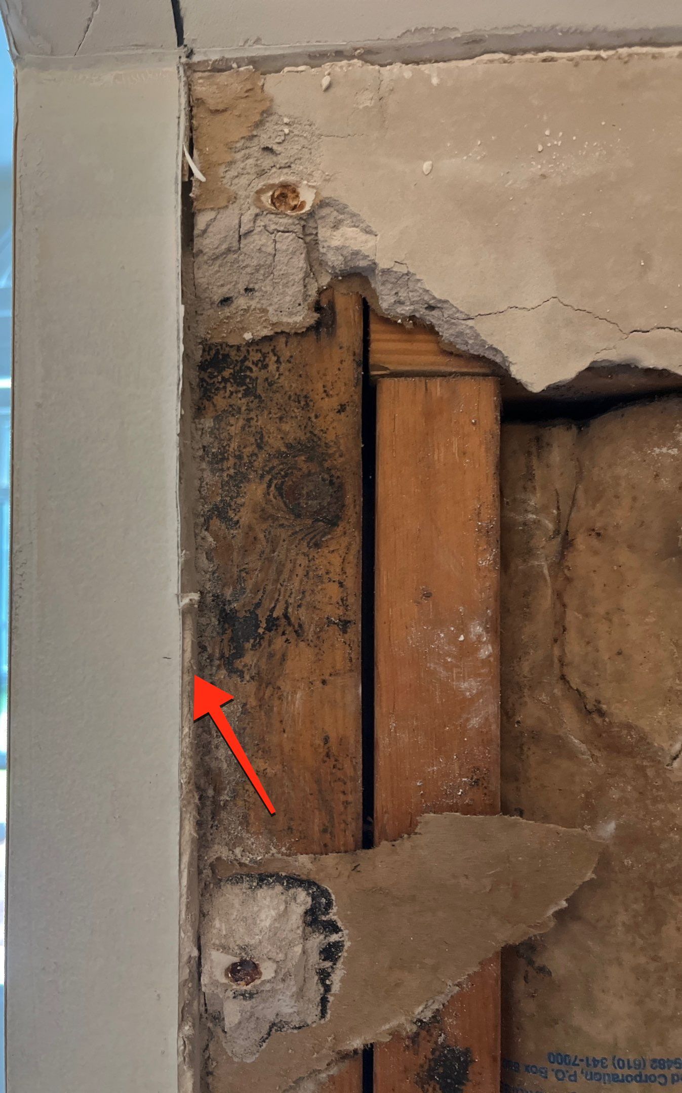 Bedroom Mold Remediation & Interior Restoration by EAS Environmental, LLC.