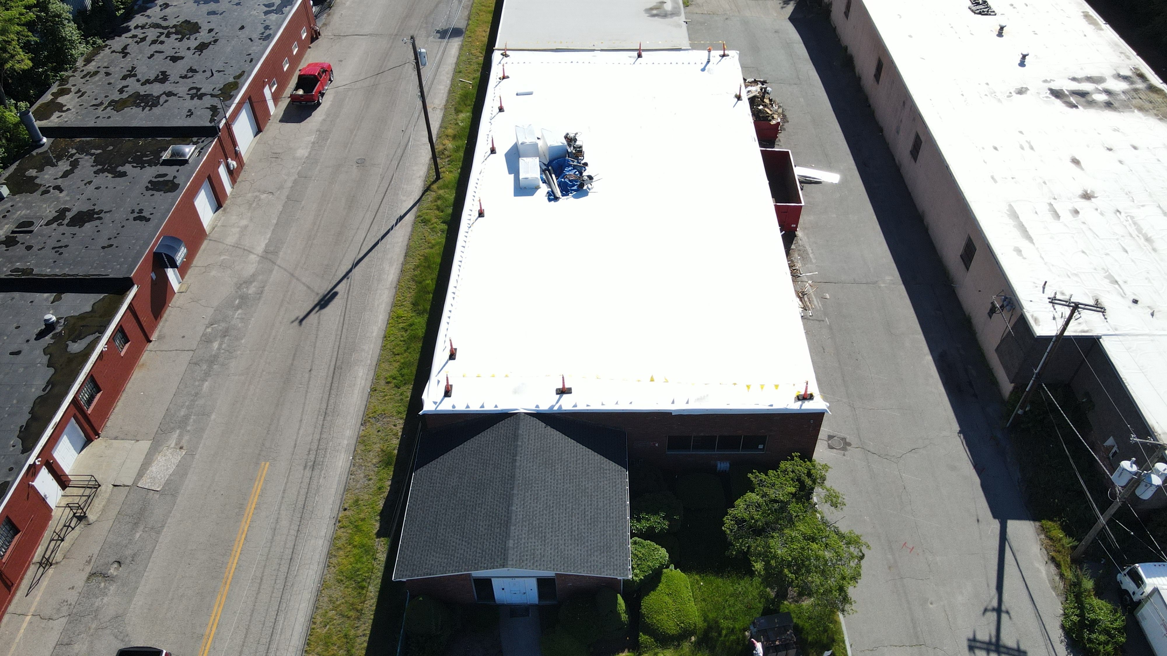 Commercial Flat Roof - TPO by Rinaldi Roofing