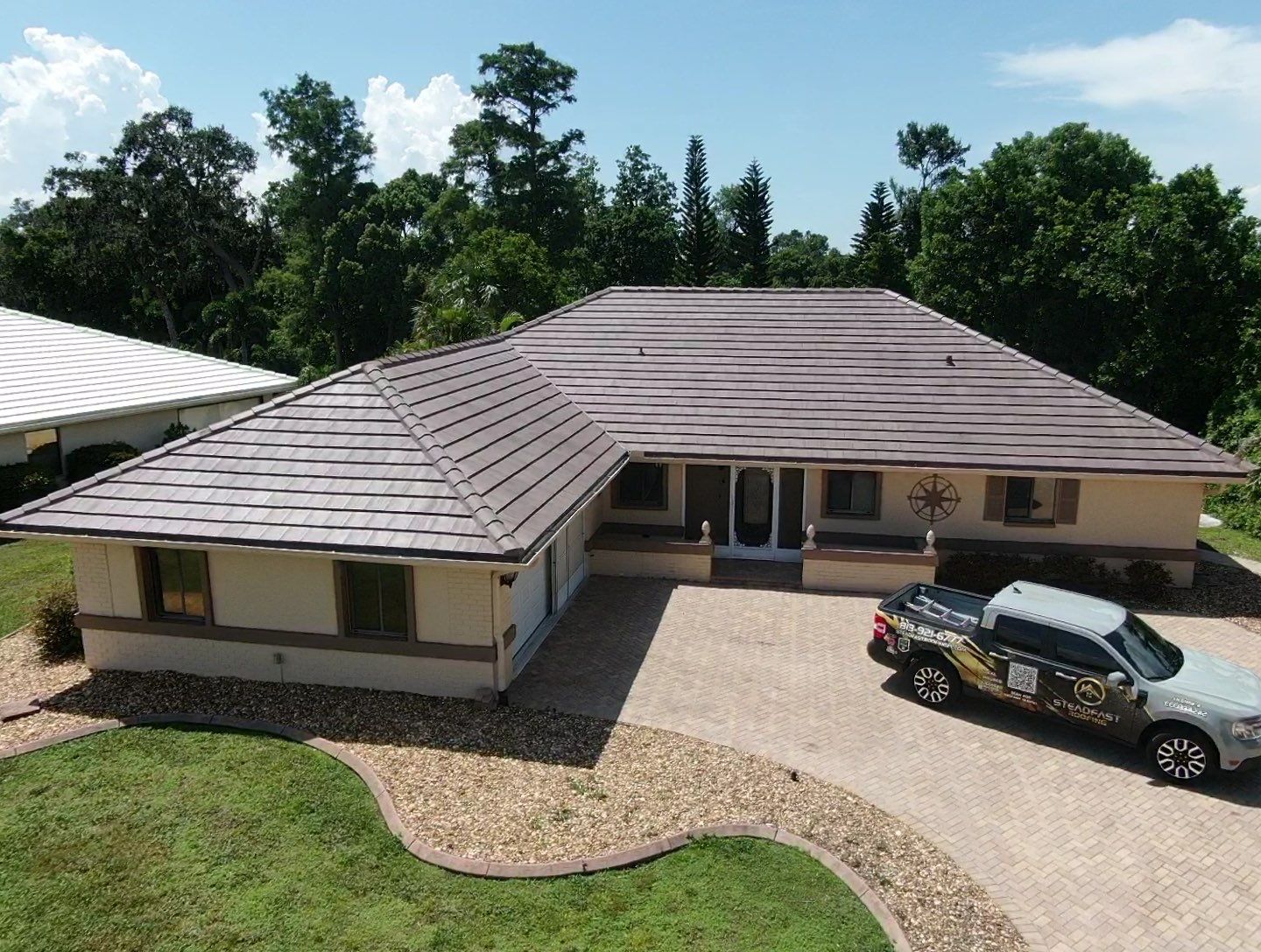 Roof Replacement in Sun City Center, FL. by Steadfast Roofing