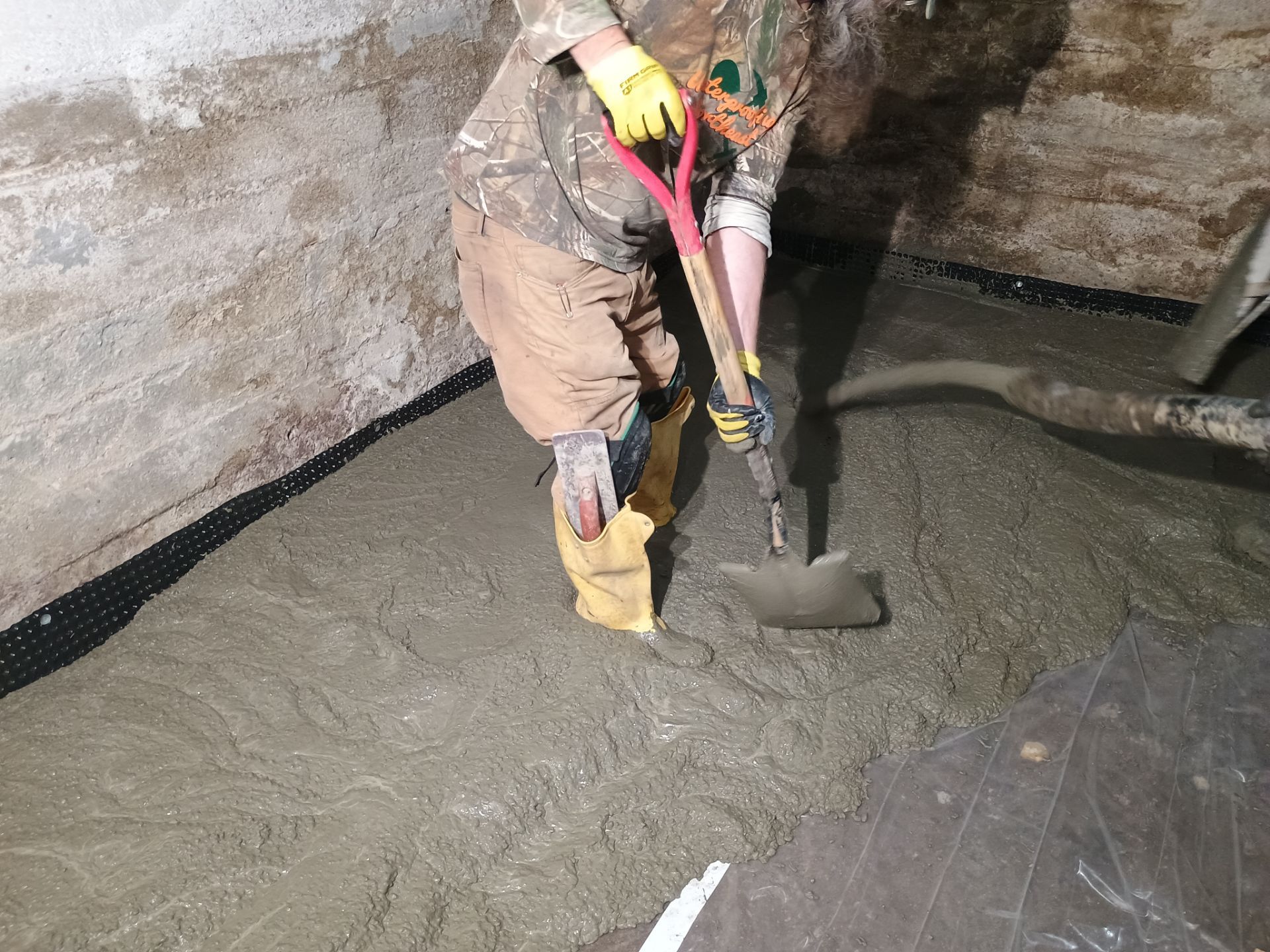 Basement Waterproofing Gone Wild by Waterproofing Northeast