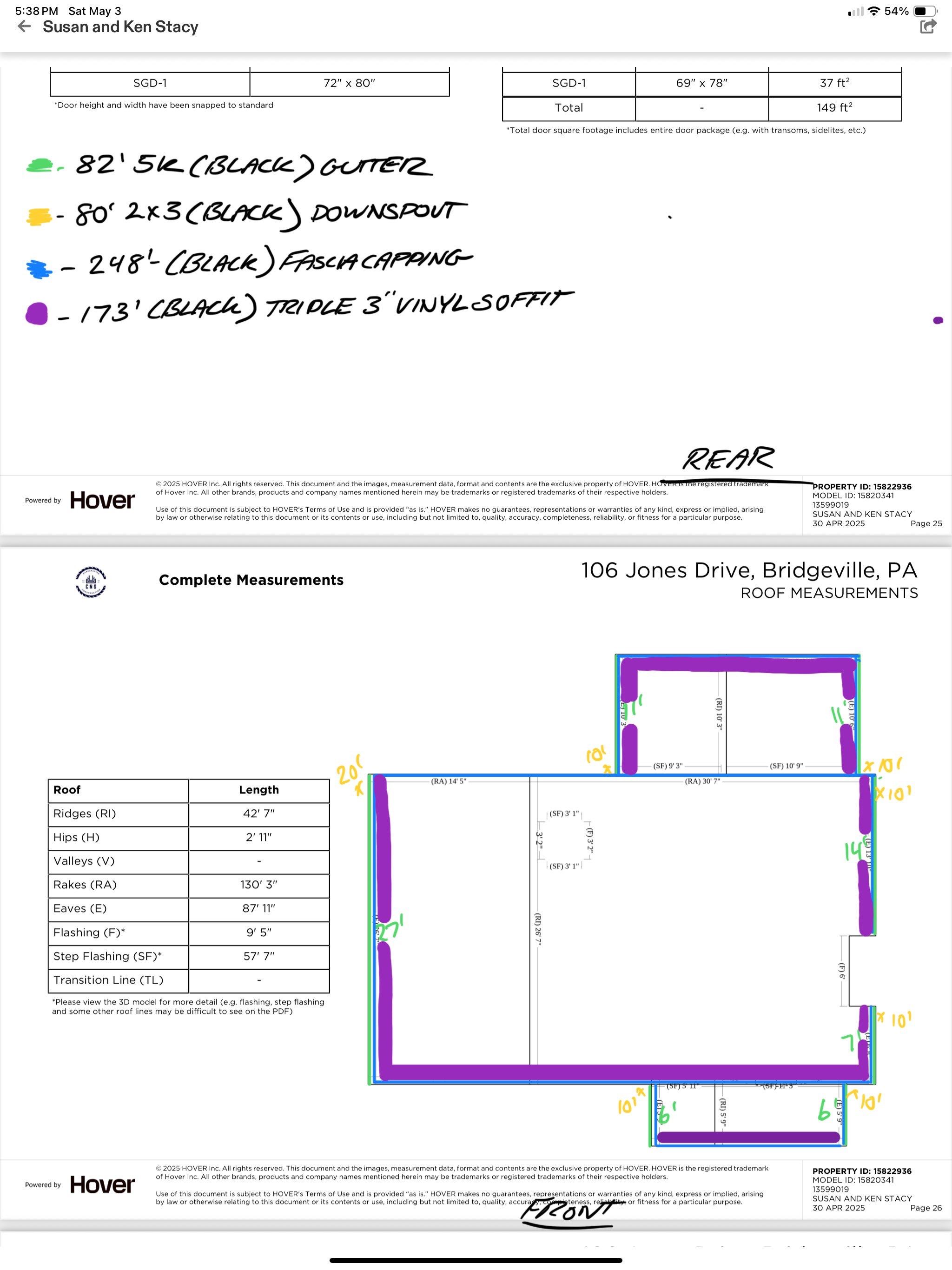 Hardie Siding and Window Project in Bridgeville by Cousins Roofing Siding & Decks