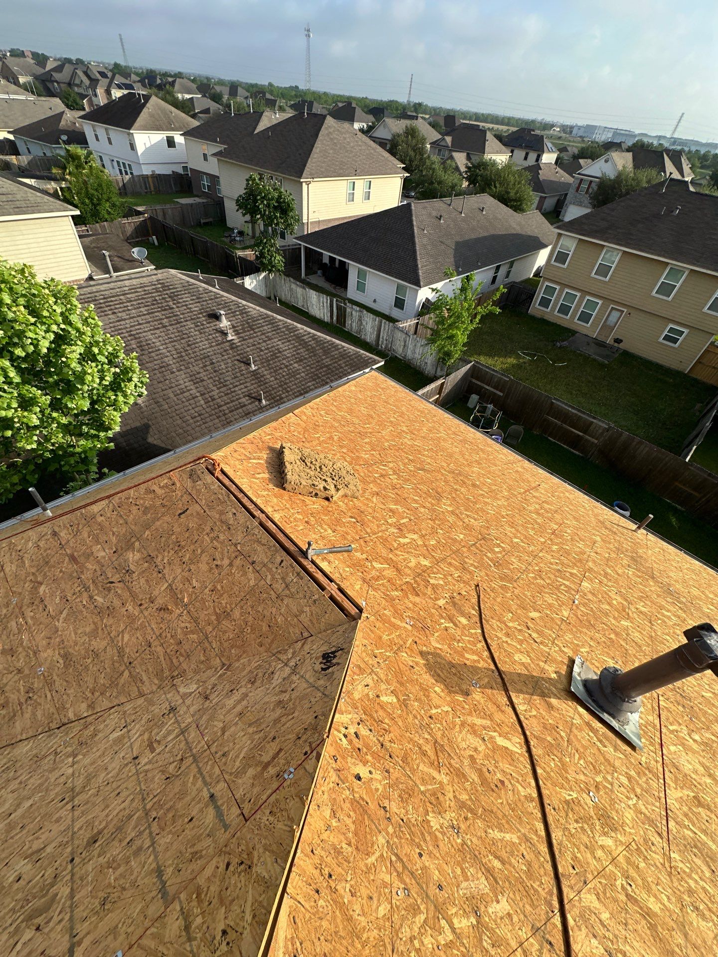 Project in Katy by Motion Roofing