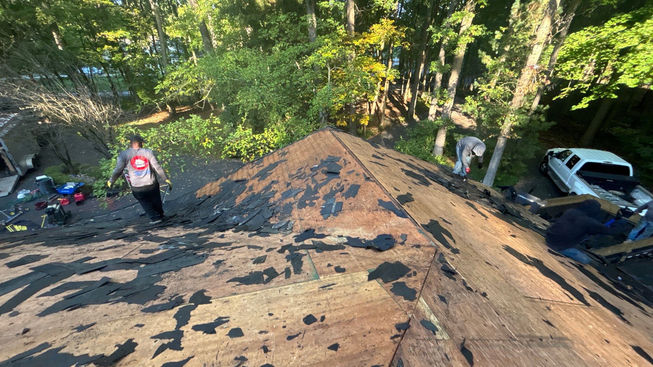 Roof Replacement using Owens Corning Slatestone Gray by 180 Contractors