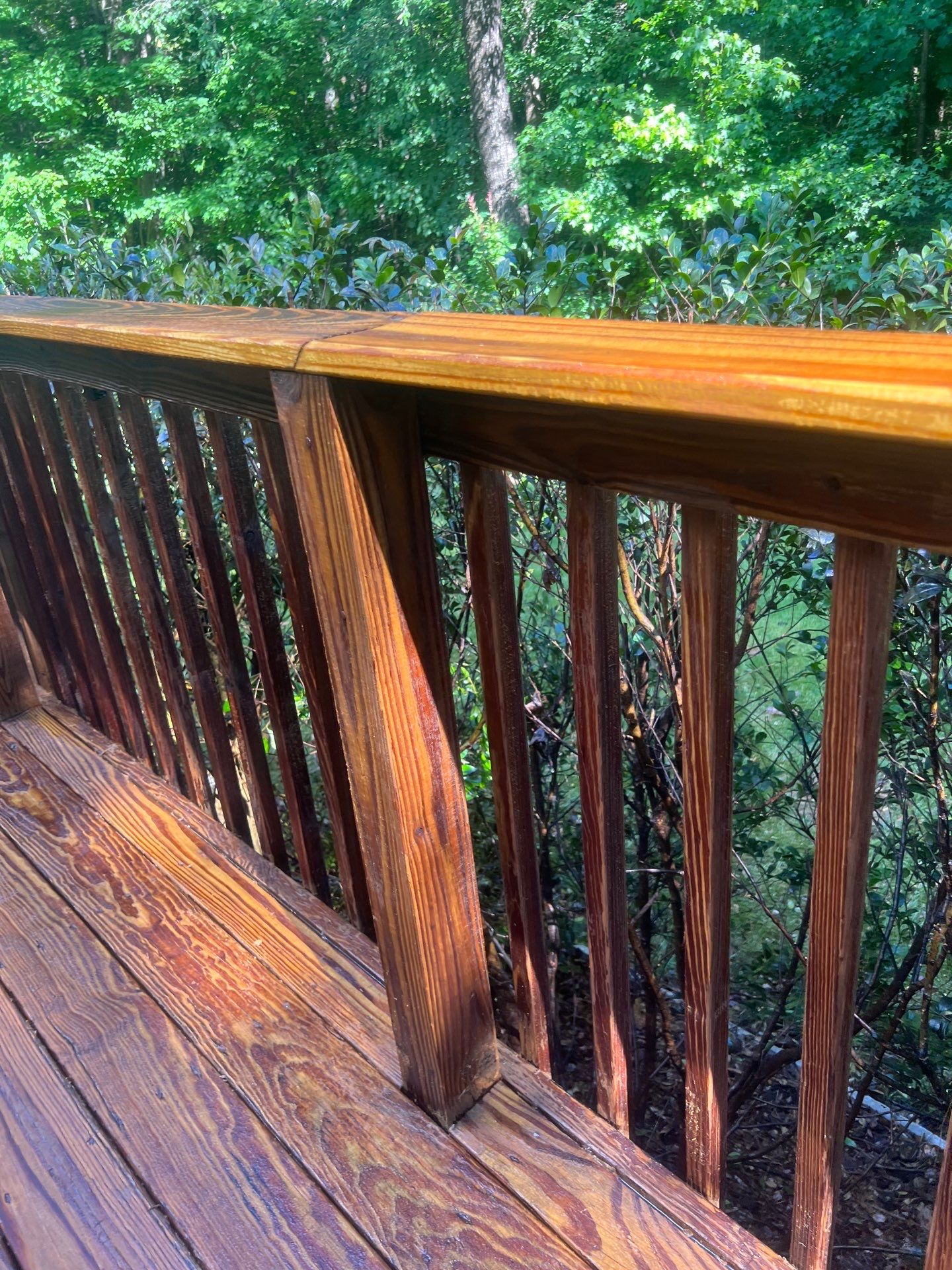 Weathered Deck using Wood Sealant by DuraSeal