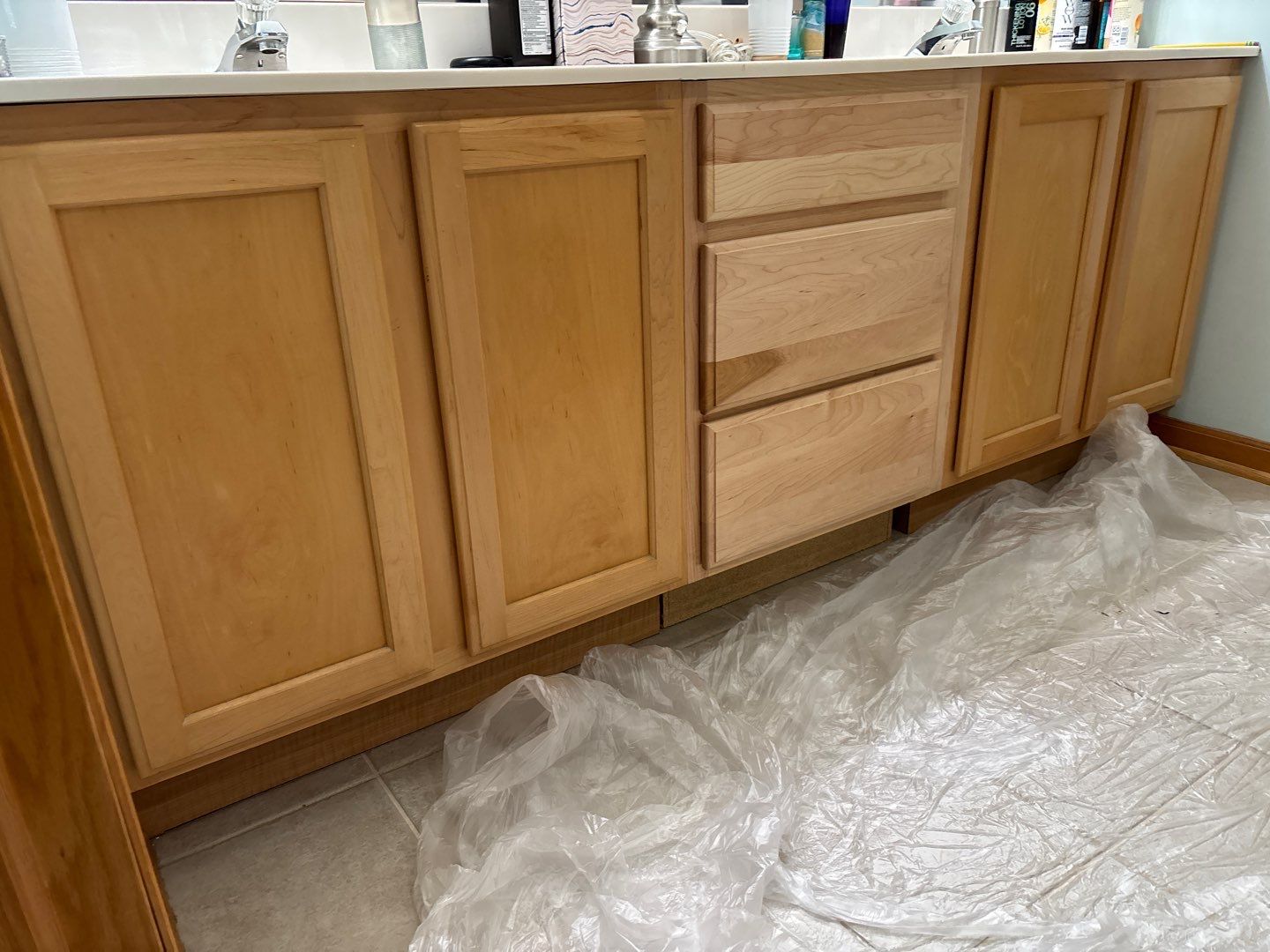 Kitchen Cabinet & Drywall Repair by Welter Home Services
