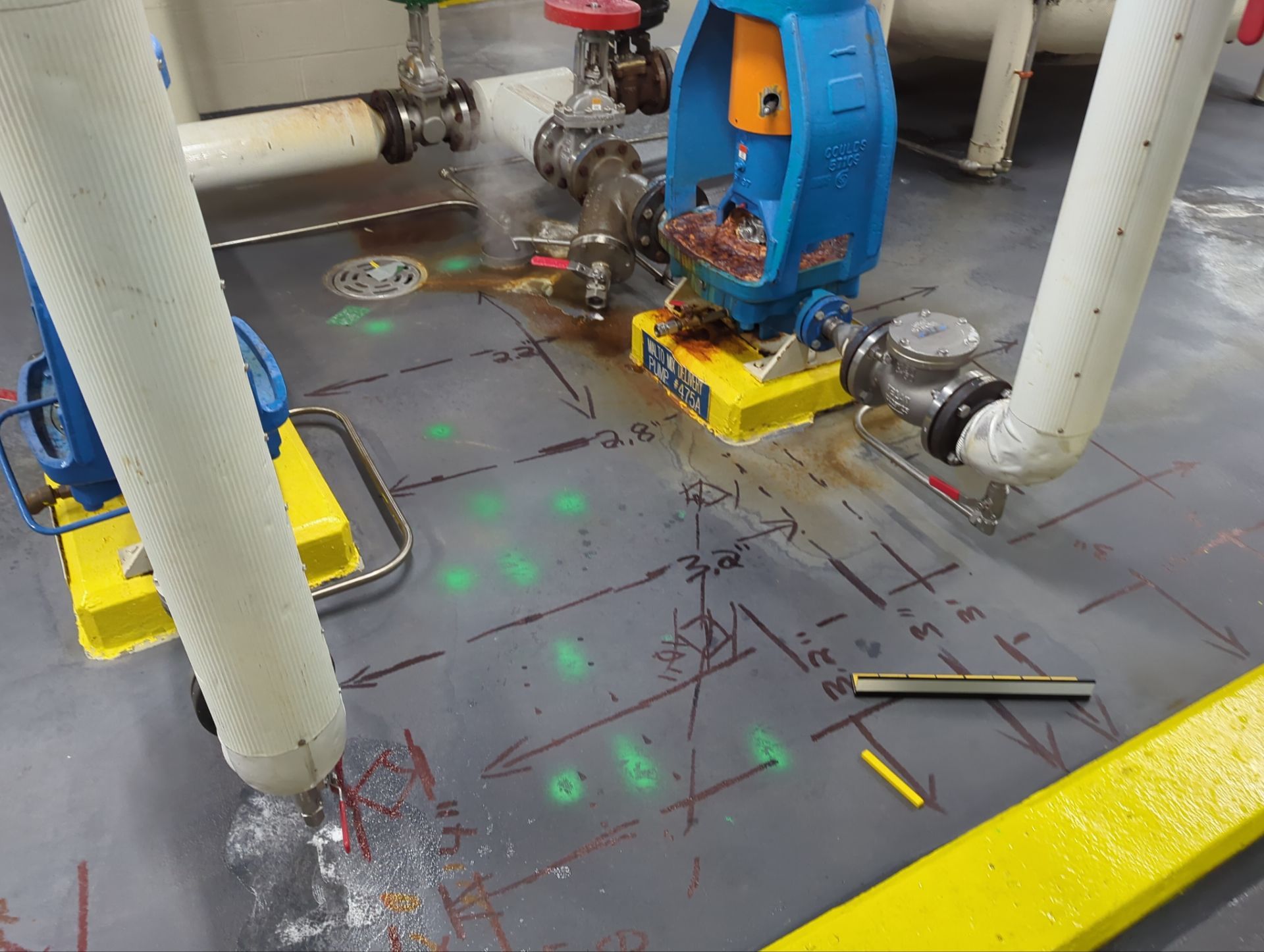 Industrial Plant - Drain Line collapse by Alsip Locating Service, LLC