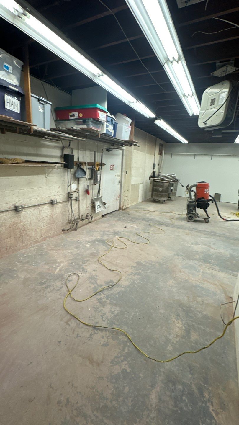 Art School Floor Project in Pittsburgh by Floors in a Day, Inc