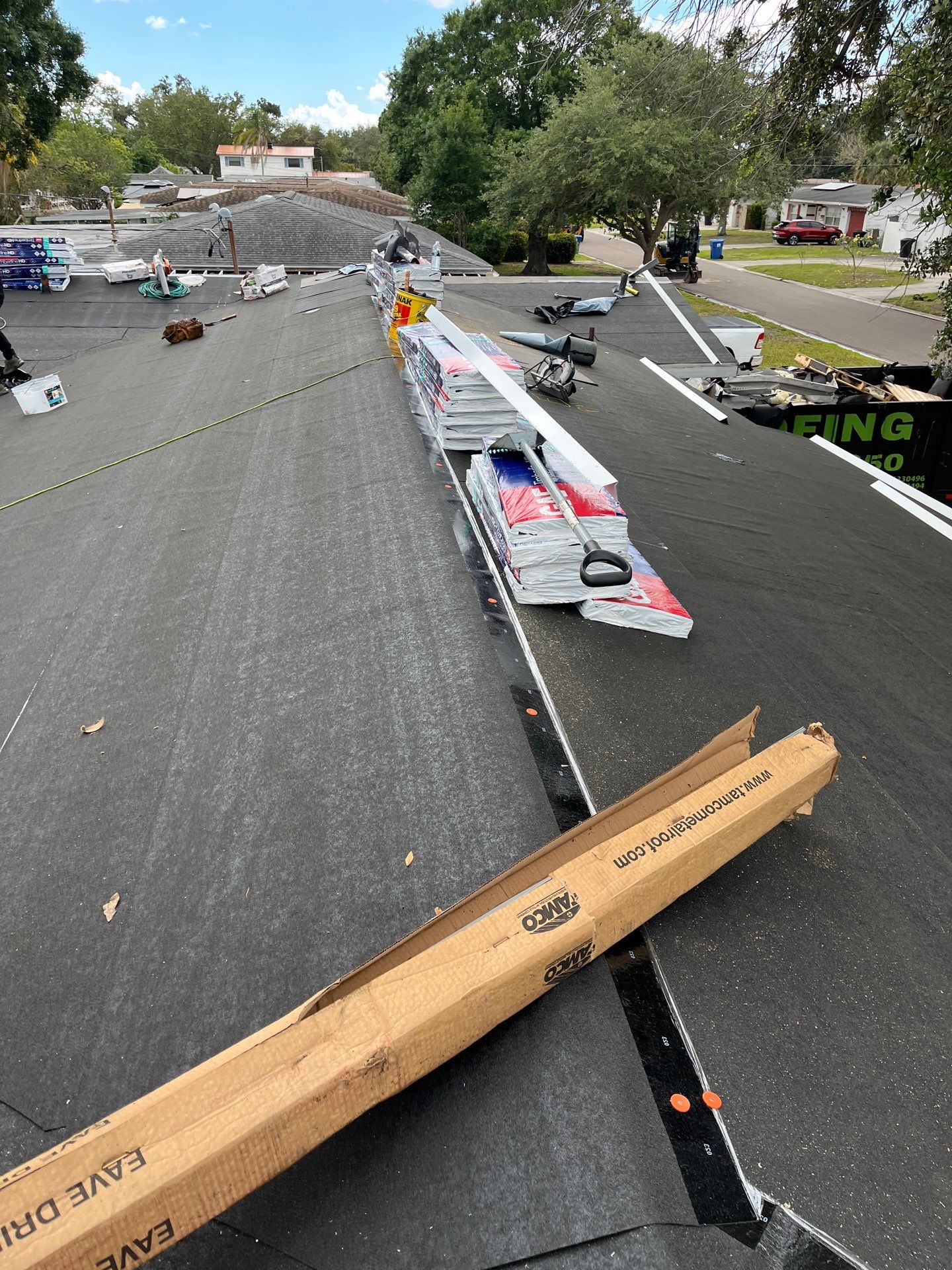 Project in St. Petersburg 33702 by Mitchell Roofing Company LLC 