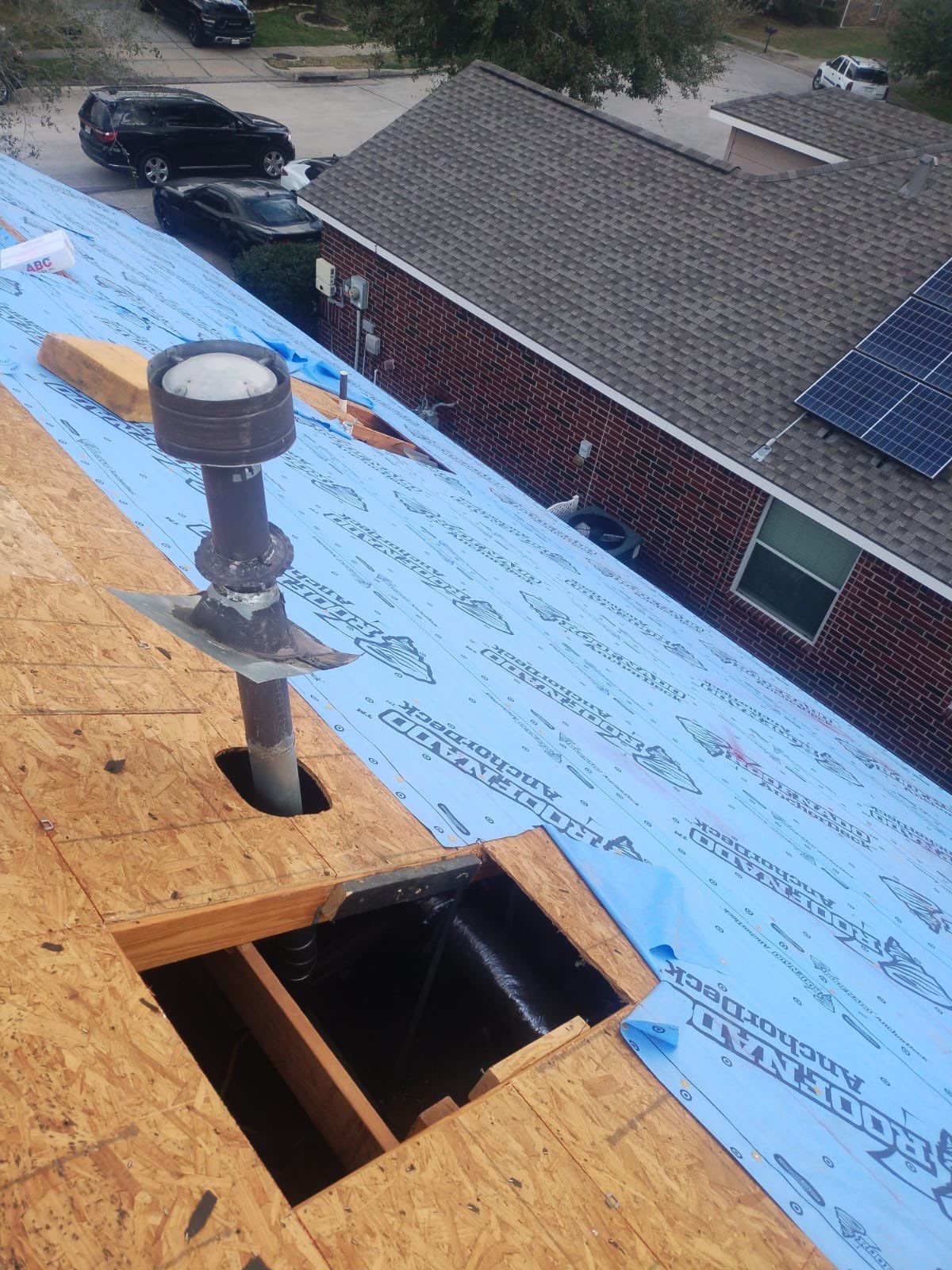 Project in Houston by Proud Roofing