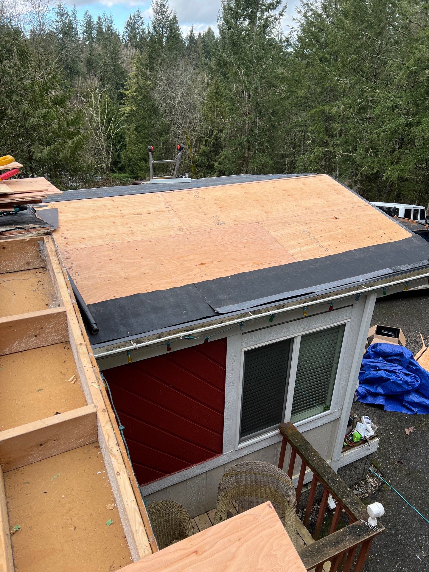 Residential Roofing Installation using GAF HDZ Shingles by Roofing Formula LLC