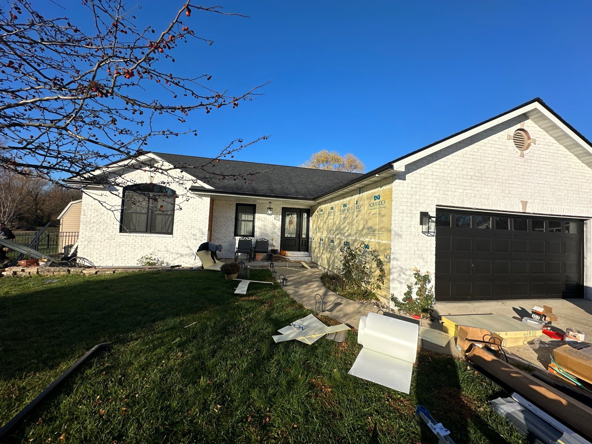 Installation of New Siding  by H&F Exteriors