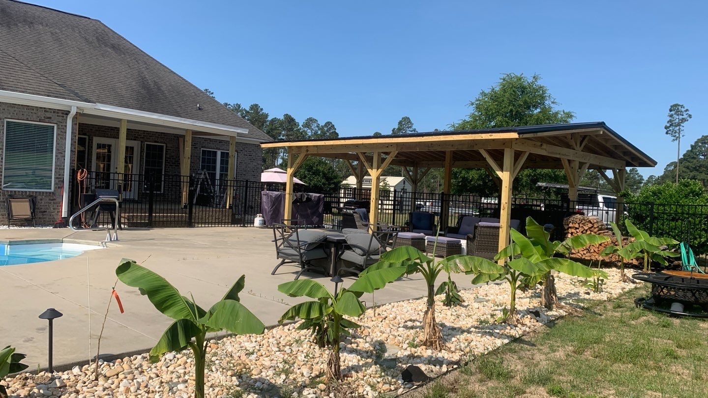 Porch - Residential Roofing Installation by American Roofing NC
