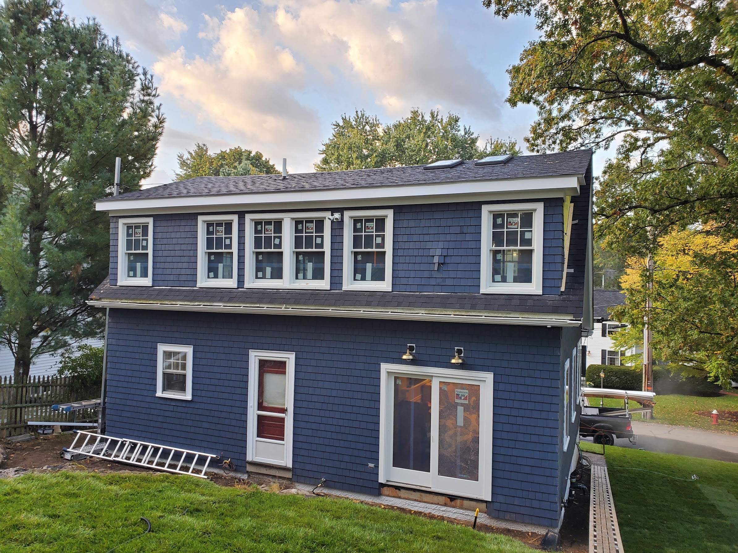 Siding Installation using Red Cedar by UBrothers Construction