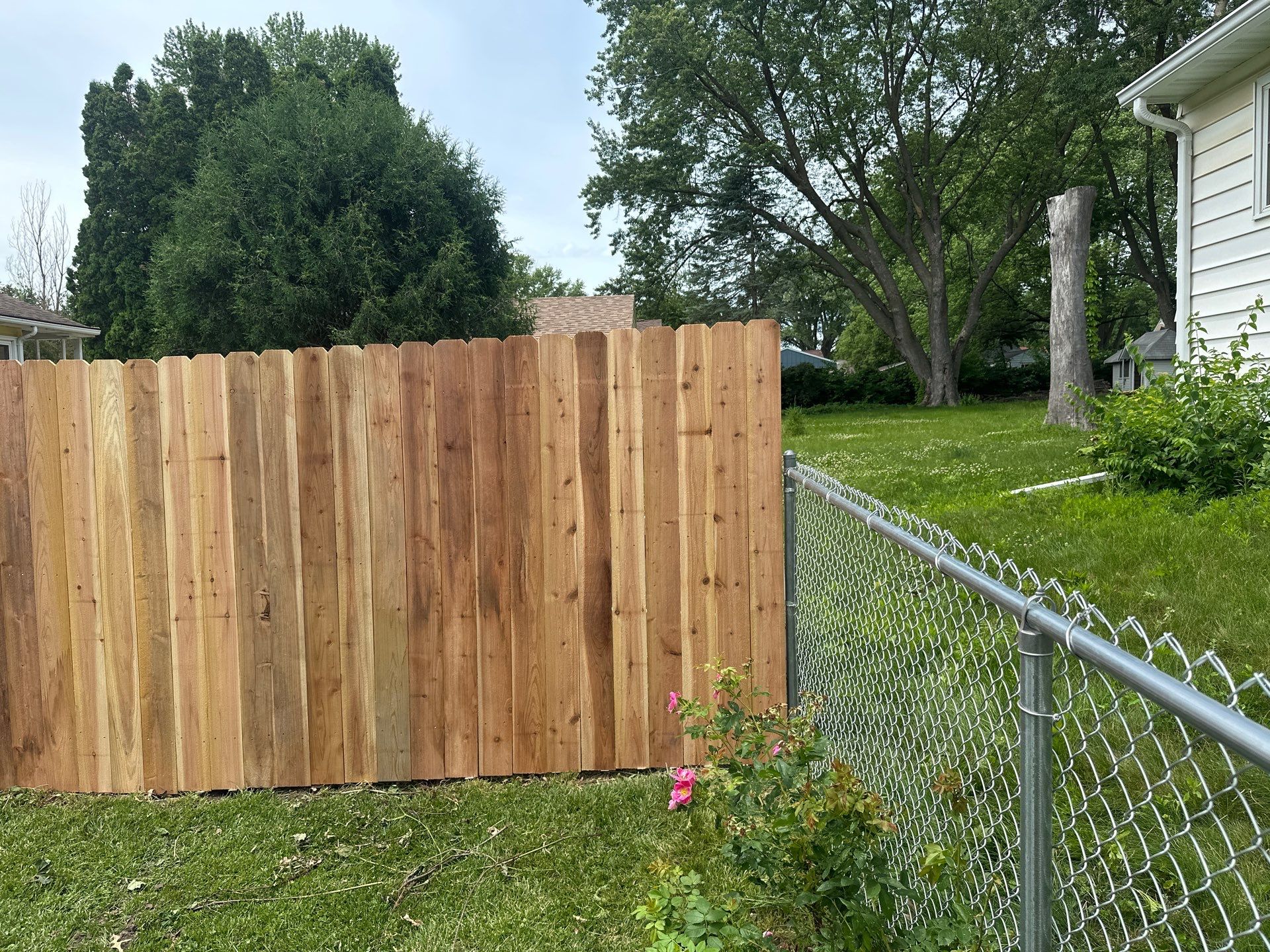 Project in Cedar falls by Perfect Picket Fence and Stain