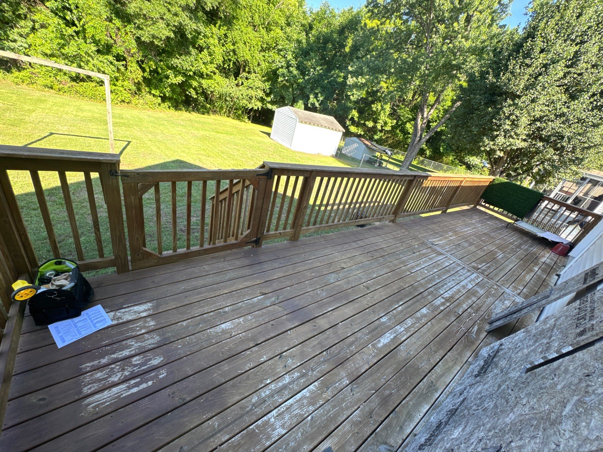 Deck using Wood Sealant by DuraSeal