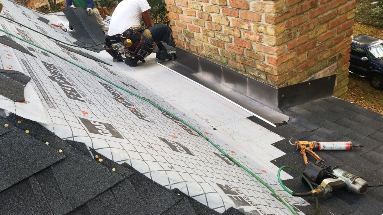 Residential Roofing Installation using Roof Replacement by American Roofing & Construction LLC