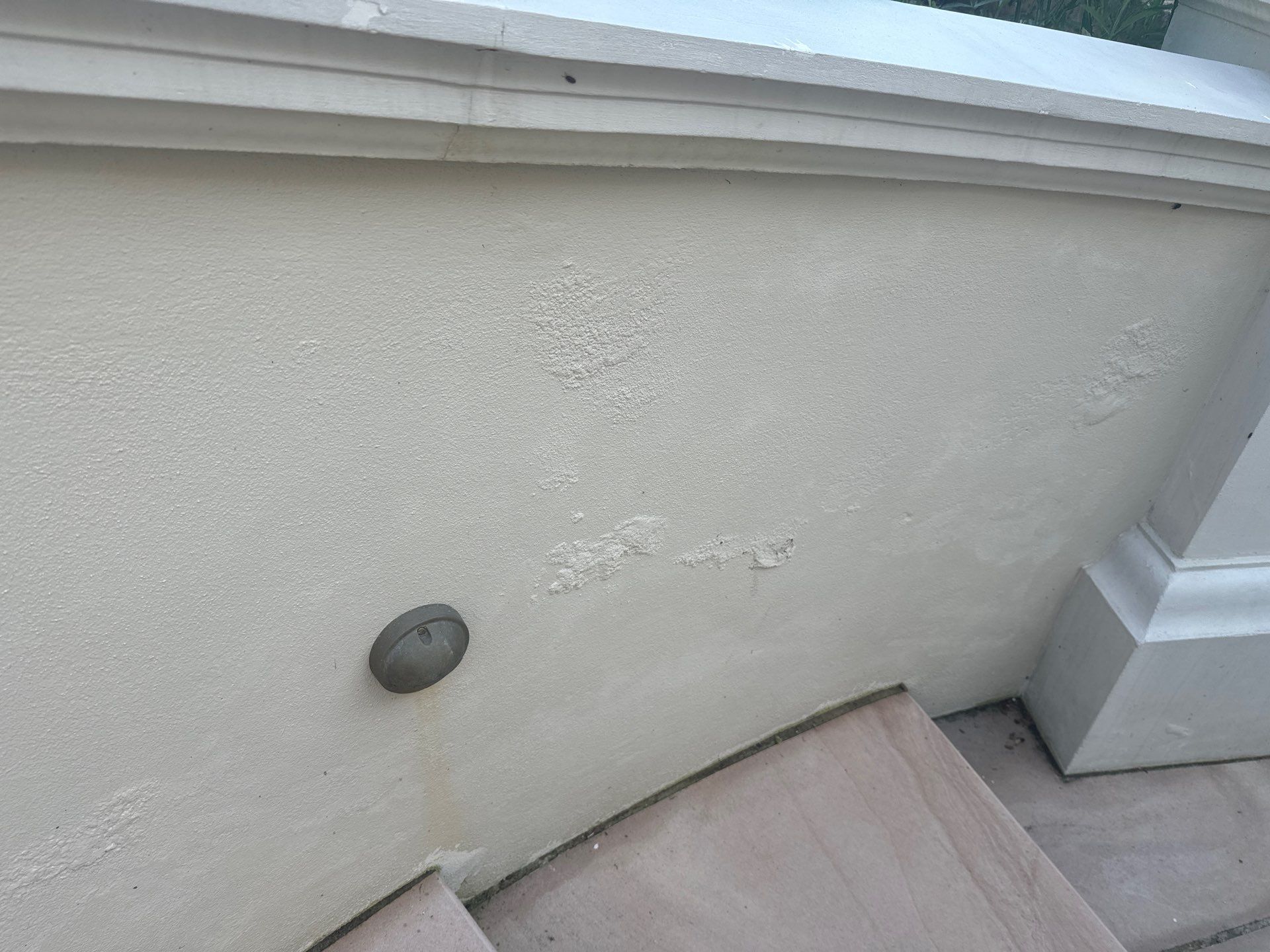Render Clean using Honda 15lpm Low Pressure Washing Machine by Ges Exterior Cleaning ltd