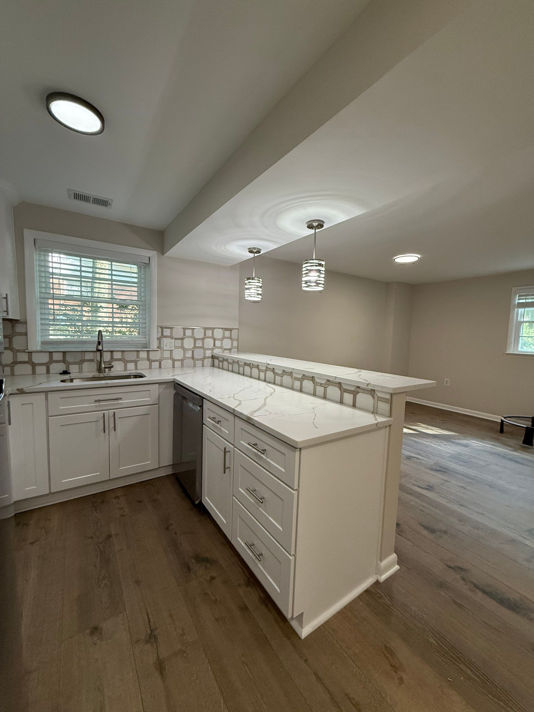 kitchenette and full bathroom  by Jesus Master Handyman LLC 