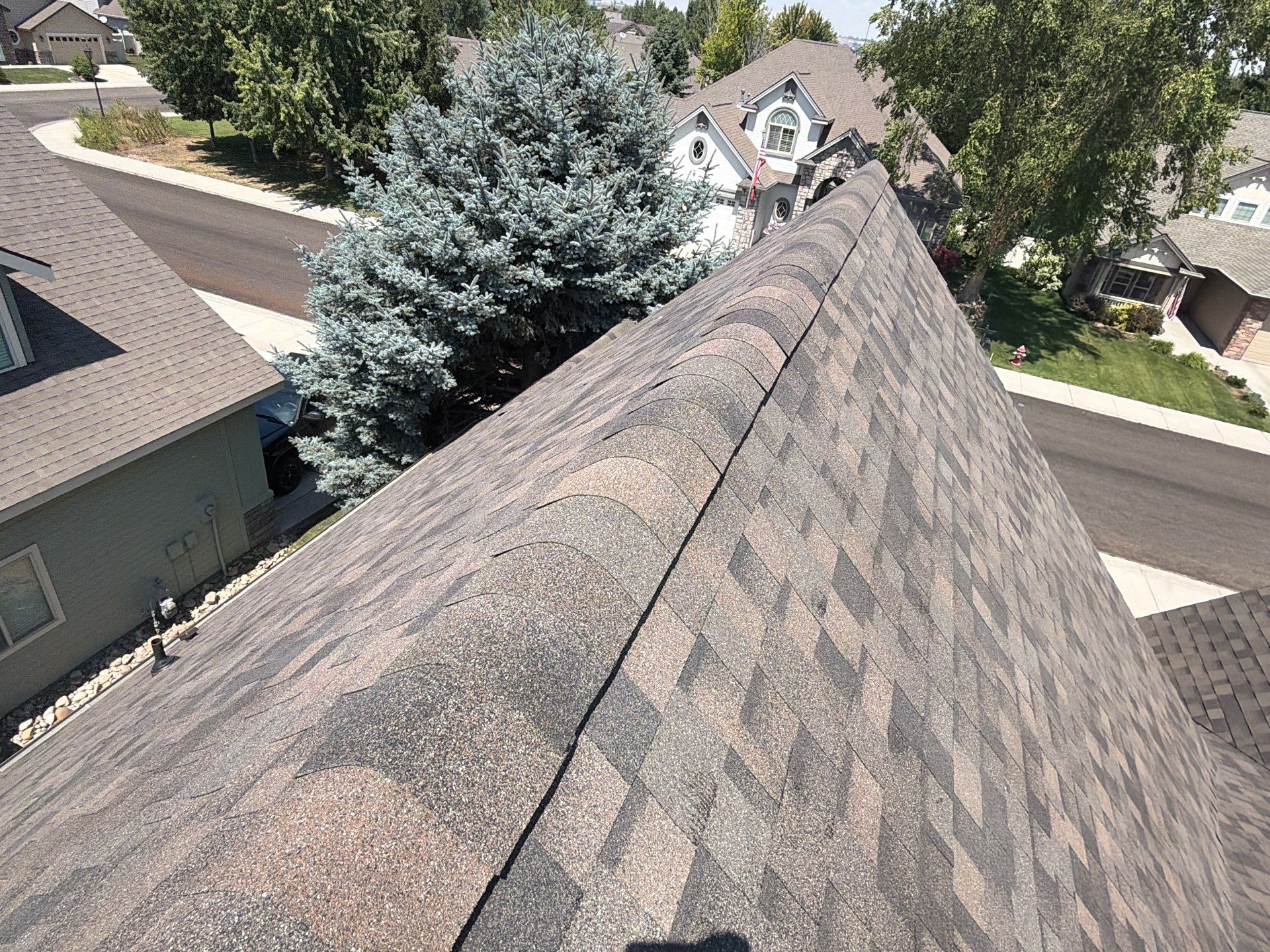 Complete Residential Roof Replacement with Architectural Shingles in Star by Olive Roofing
